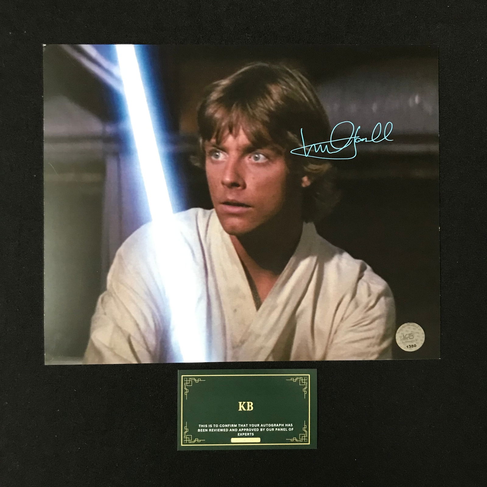MARK HAMILL SIGNED STAR WARS "LUKE SKYWALKER" 8X10 PHOTO (KB AUTHENTICS COA) (1 of 1)