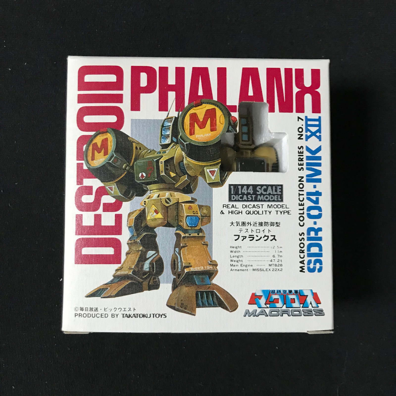 UNOPENED DESTROID PHALANX SDR-04-MK XII ROBOT TOY: Prices are in Canadian dollars