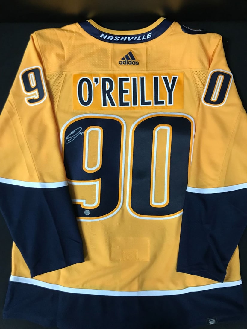 RYAN O'REILLEY SIGNED NASHVILLE PREDATORS JERSEY (FROZEN POND COA): Prices are in Canadian dollars