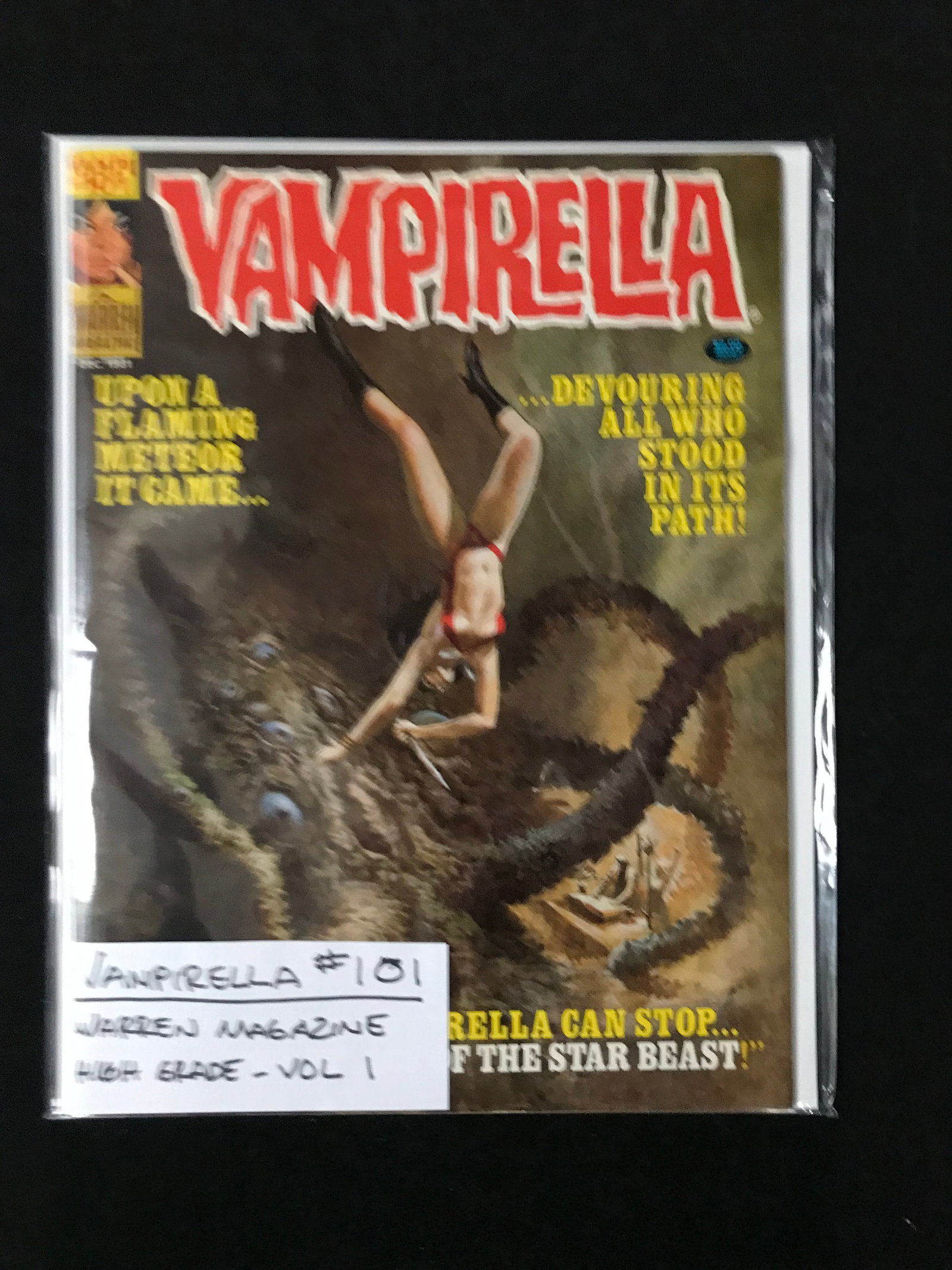 A WARREN MAGAZINE NO.101 VAMPIRELLA: Prices are in Canadian dollars