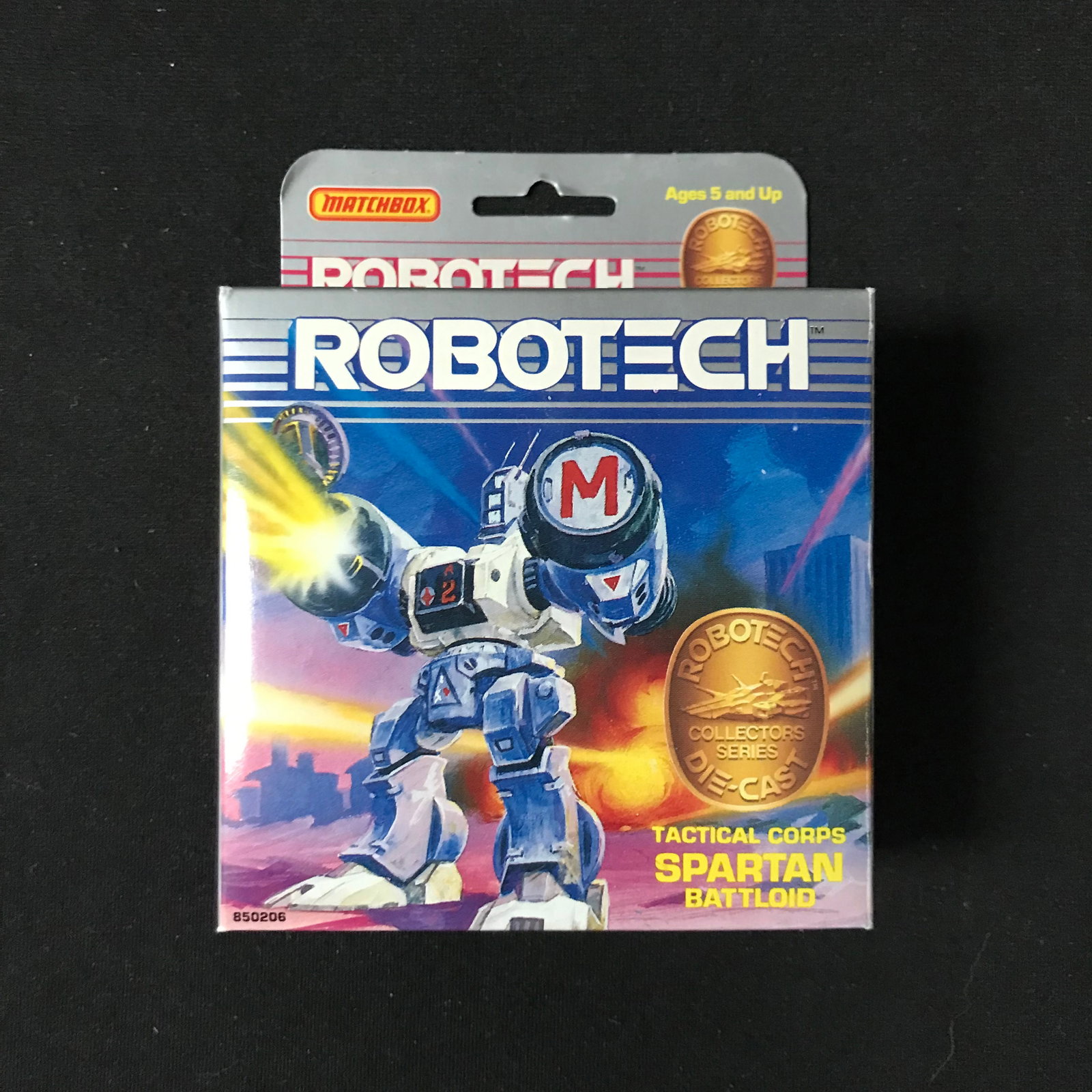 UNOPENED MATCHBOX TOYS ROBOTECH SPARTAN BATTLOID: Prices are in Canadian dollars