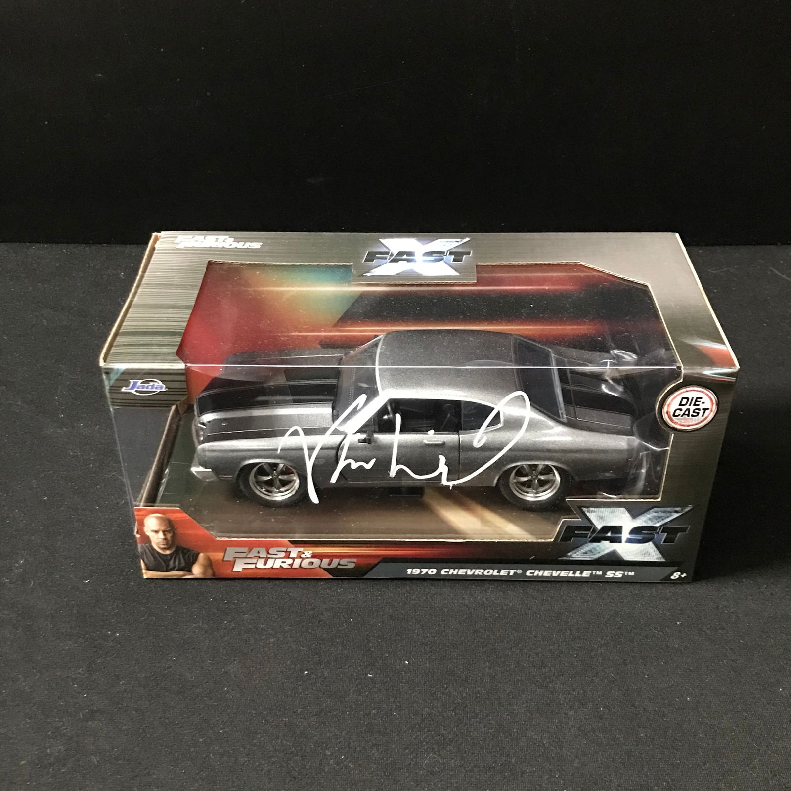 VIN DIESEL SIGNED "FAST X" 1970 CHEVROLET CHEVELLE SS TOY MODEL CAR (1 of 1)