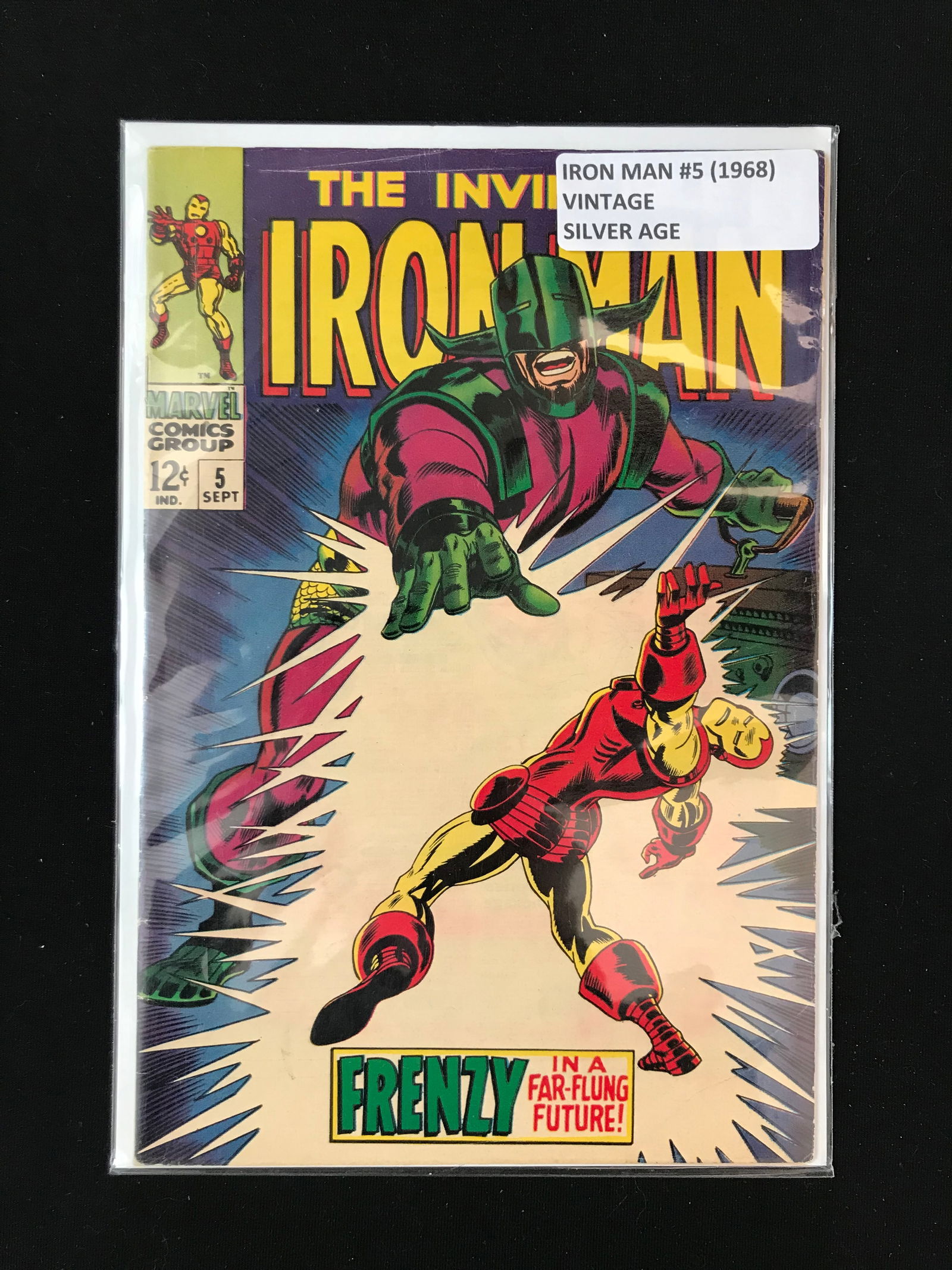 MARVEL COMICS NO.5 THE INVINCIBLE IRON MAN (1 of 1)