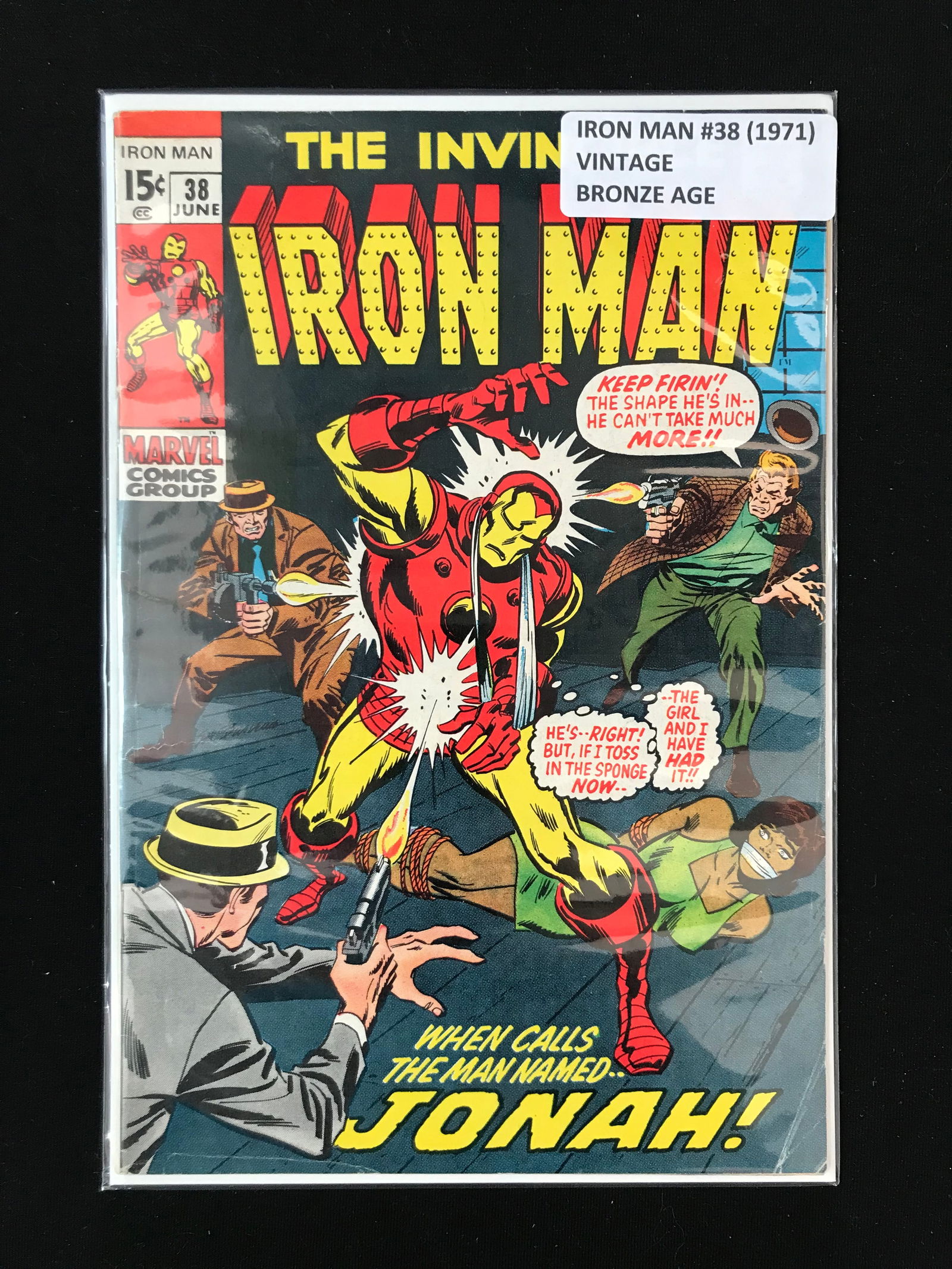 MARVEL COMICS NO.38 THE INVINCIBLE IRON MAN (1 of 1)