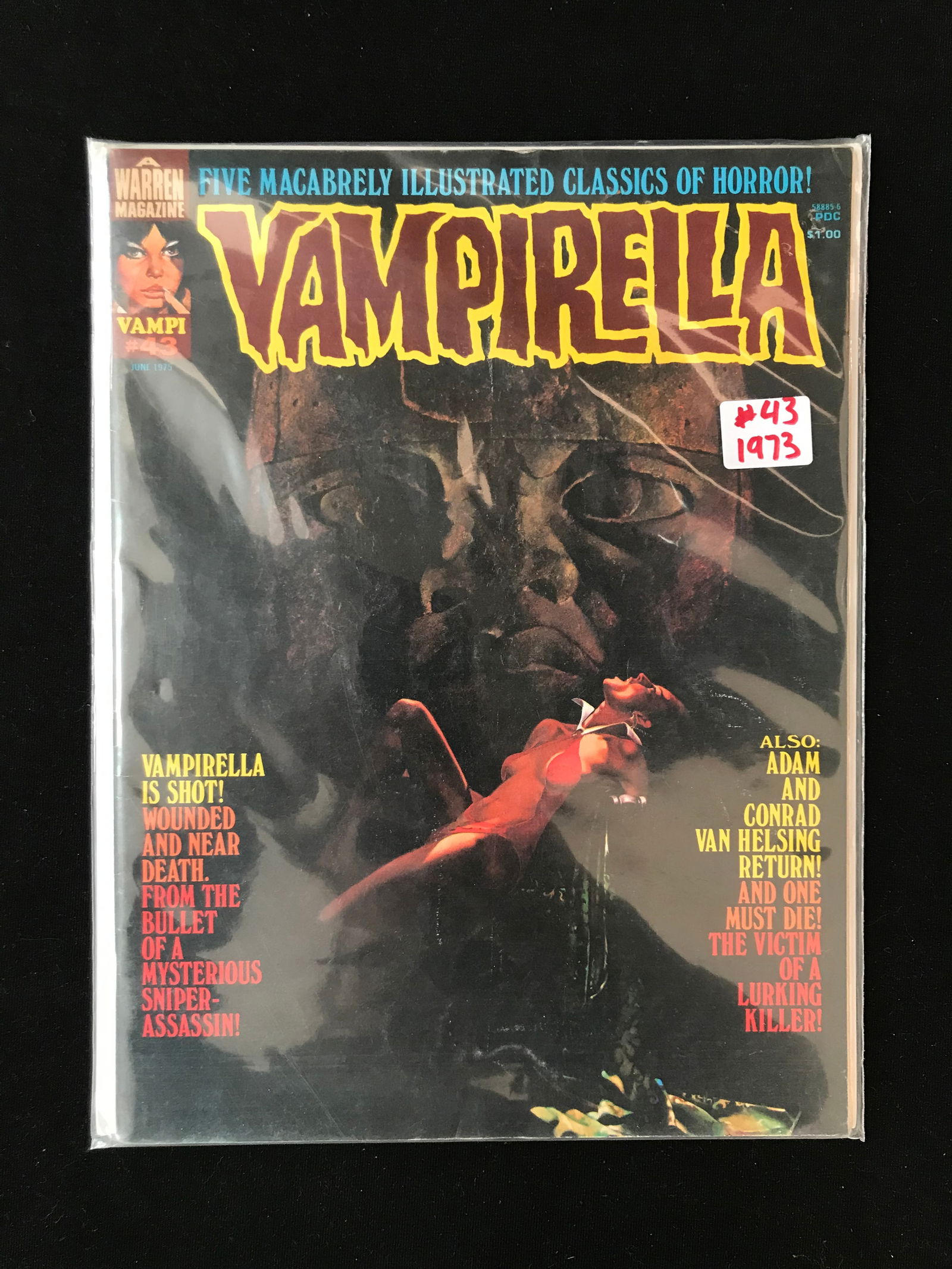 A WARREN MAGAZINE NO.43 VAMPIRELLA (1 of 1)