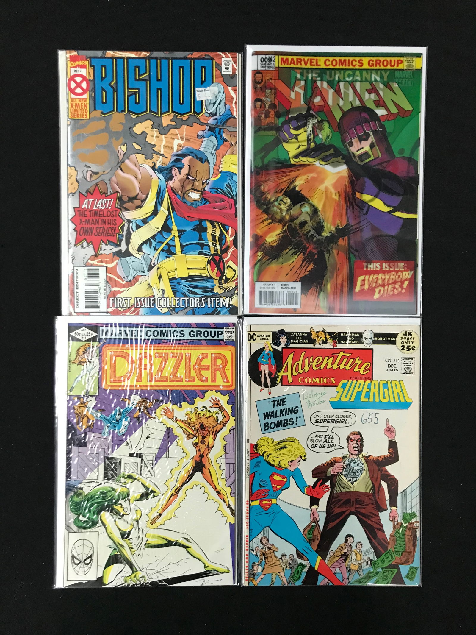 LOT OF 4 COMICS (MARVEL AND DC) (1 of 1)
