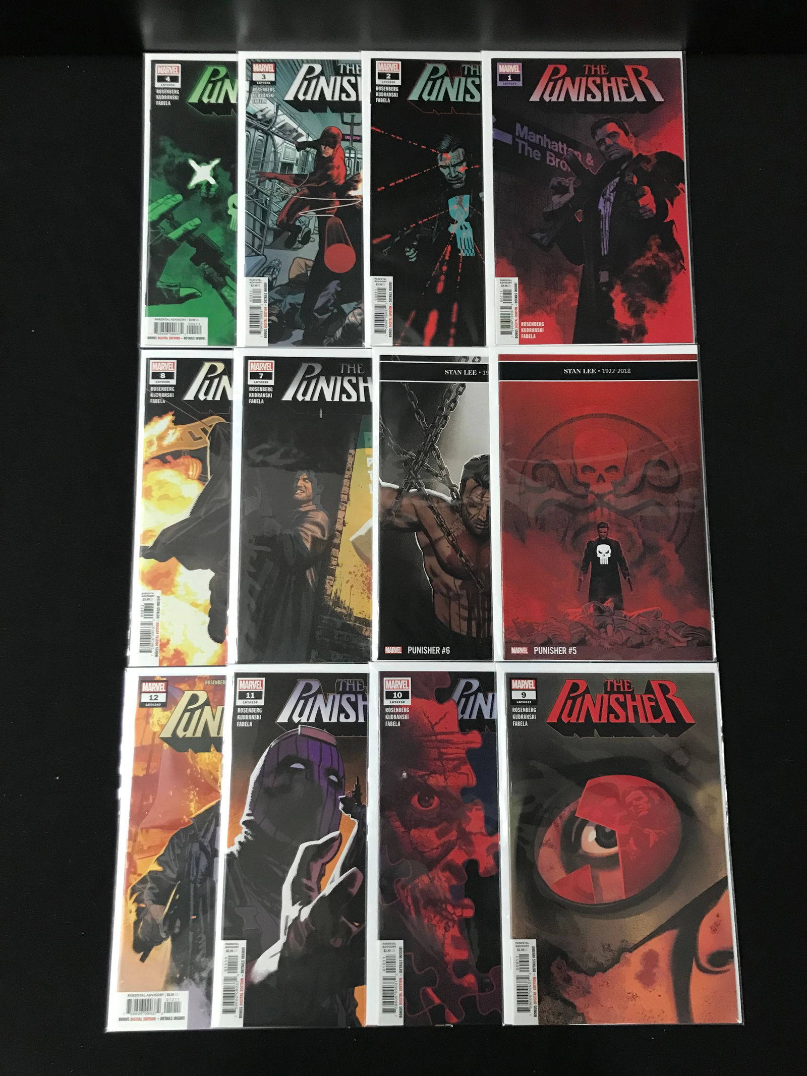 LOT OF 12 PUNISHER COMICS (MARVEL) (1 of 1)