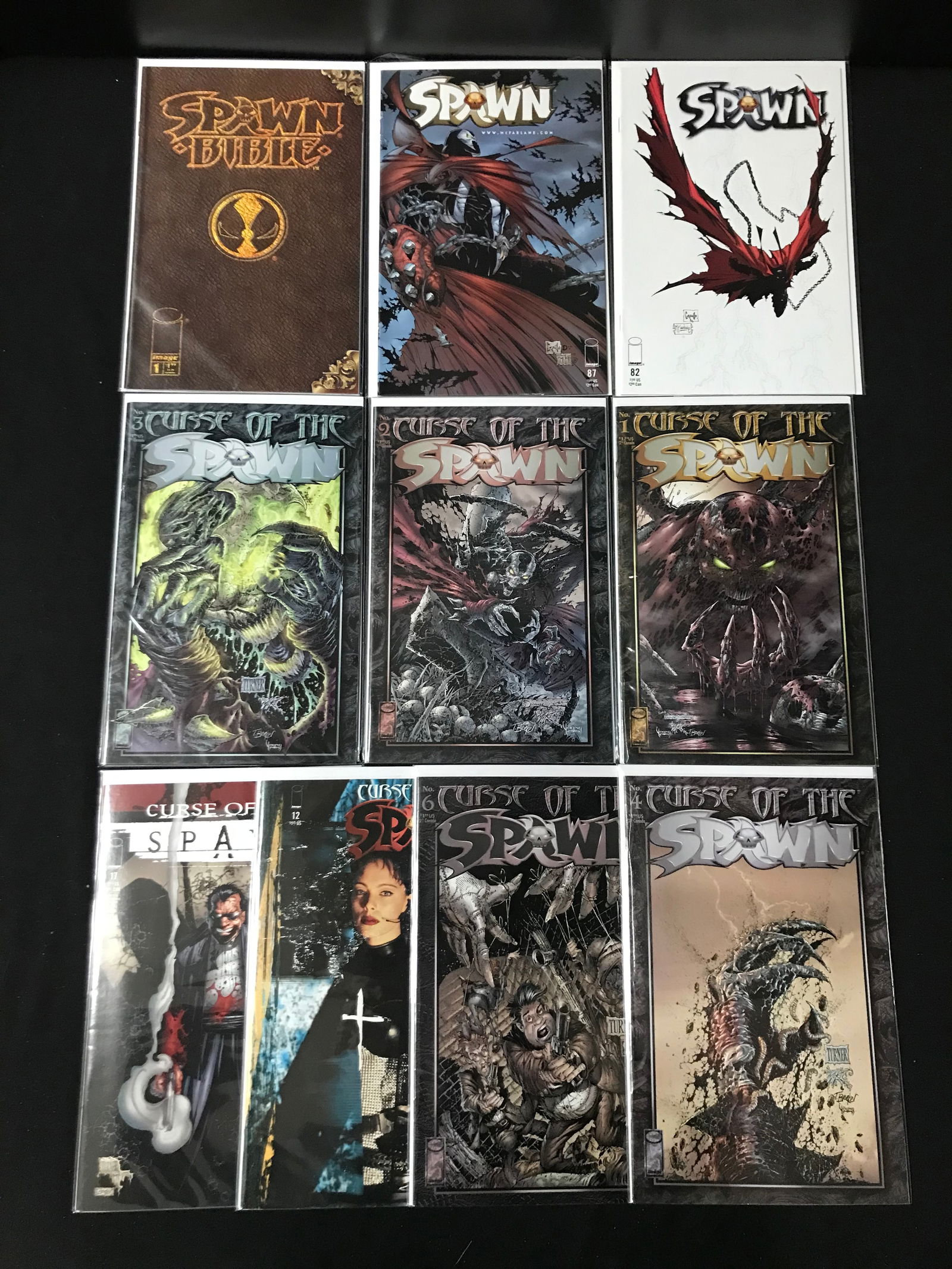 LOT OF 10 SPAWN COMICS (IMAGE) (1 of 1)