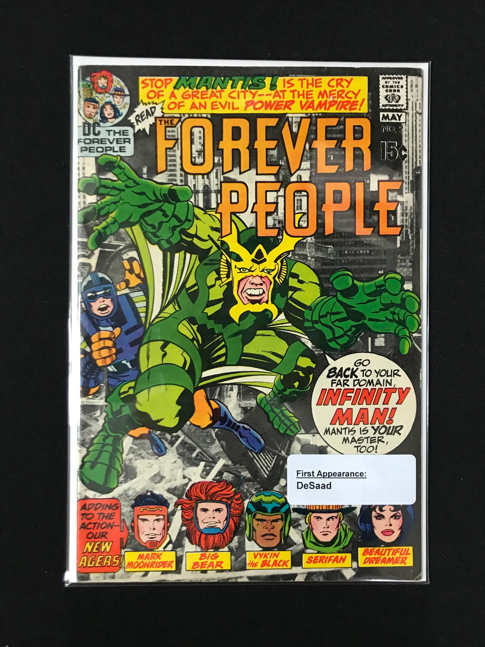 FOREVER PEOPLE #2 1ST APPEARANCE DESAAD (DC) (1 of 1)
