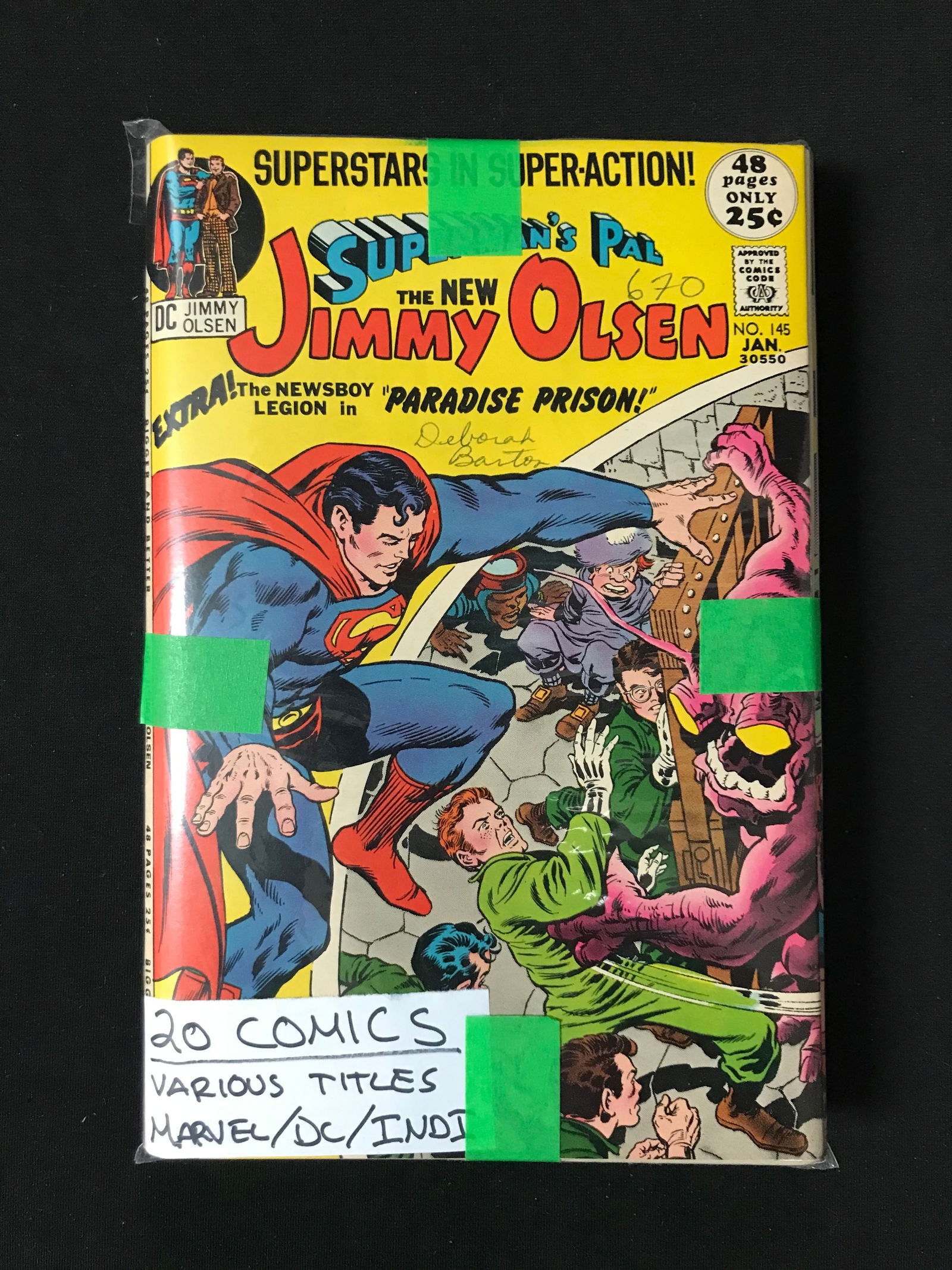 LOT OF 20 COMICS - VARIOUS TITLES (MARVEL/DC/INDI) (1 of 1)