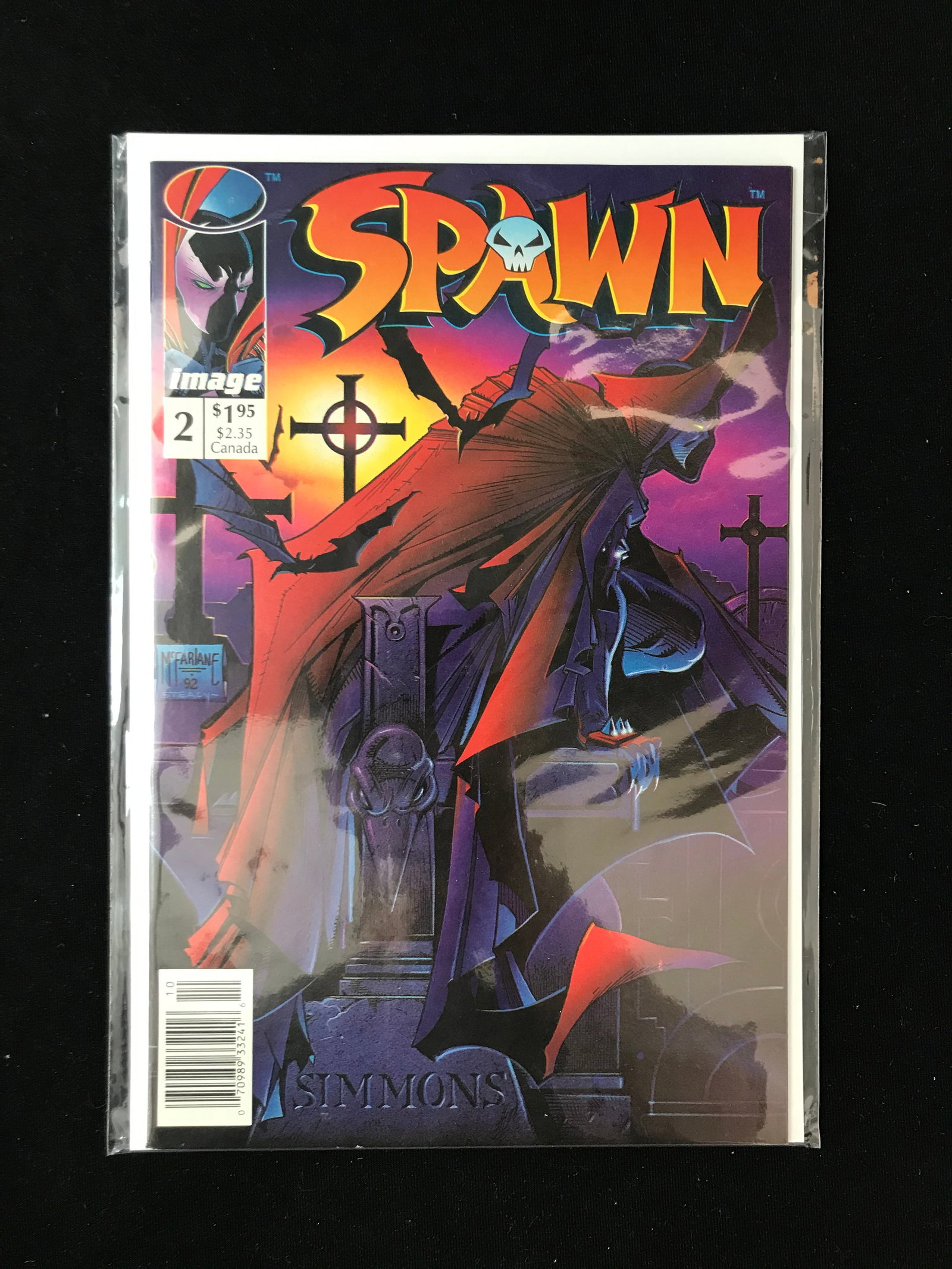 IMAGE COMICS NO.2 SPAWN (1 of 1)