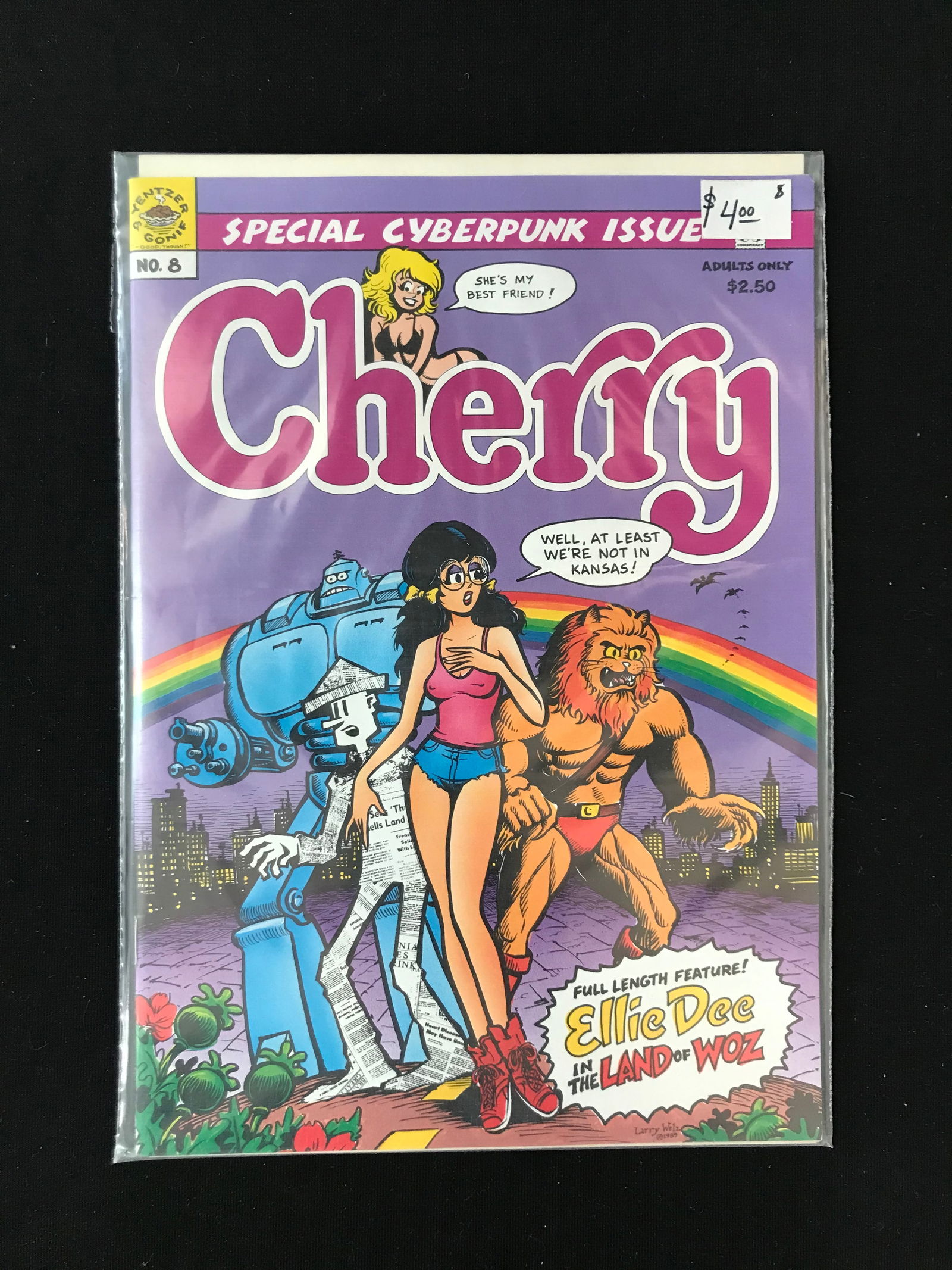 YENTZER AND GONIFF NO.8 CHERRY (SPECIAL CYBERPUNK ISSUE) (1 of 1)