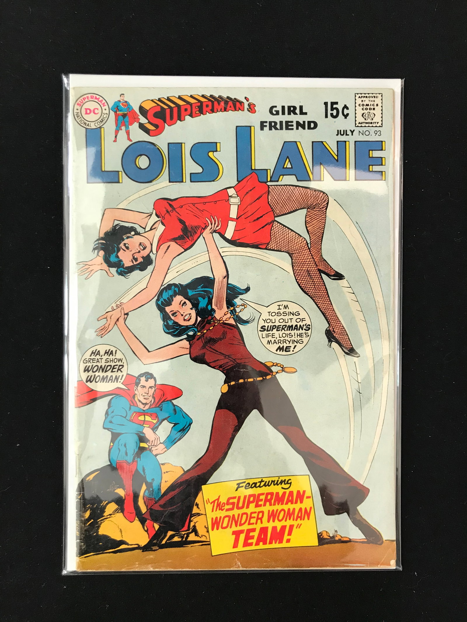 DC COMICS NO.93 SUPERMAN'S GIRLFRIEND LOIS LANE: Prices are in Canadian dollars