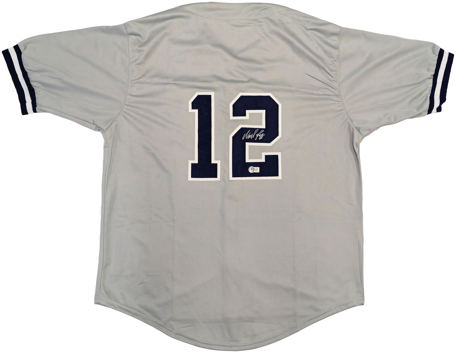 WADE BOGGS SIGNED NEW YORK YANKEES JERSEY (BECKETT COA) (1 of 3)