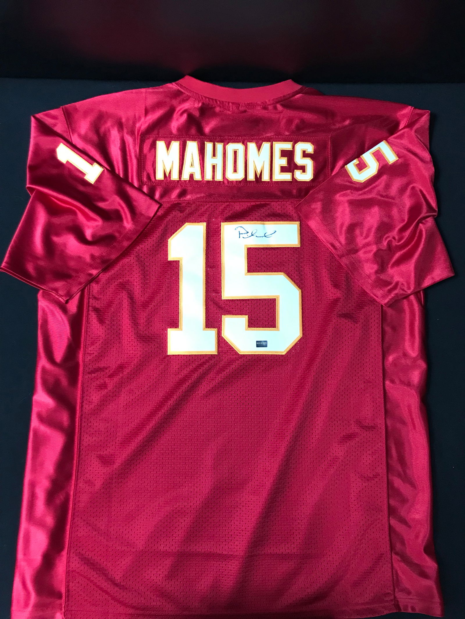 PATRICK MAHOMES ii SIGNED KANSAS CITY CHIEFS JERSEY (WORLD AUTOS COA) (1 of 3)