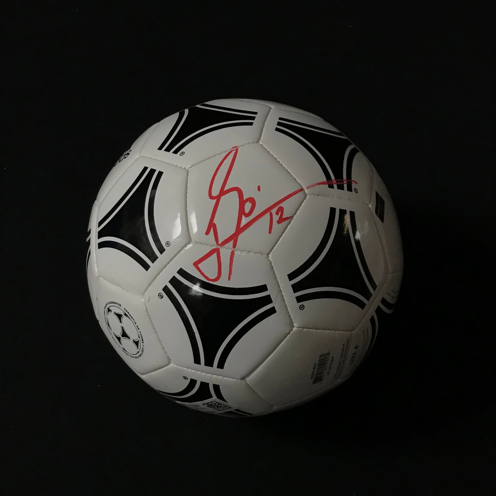 LIONAL MESSI SIGNED ADIDAS SOCCER BALL (WORLD AUTOS COA): Prices are in Canadian dollars