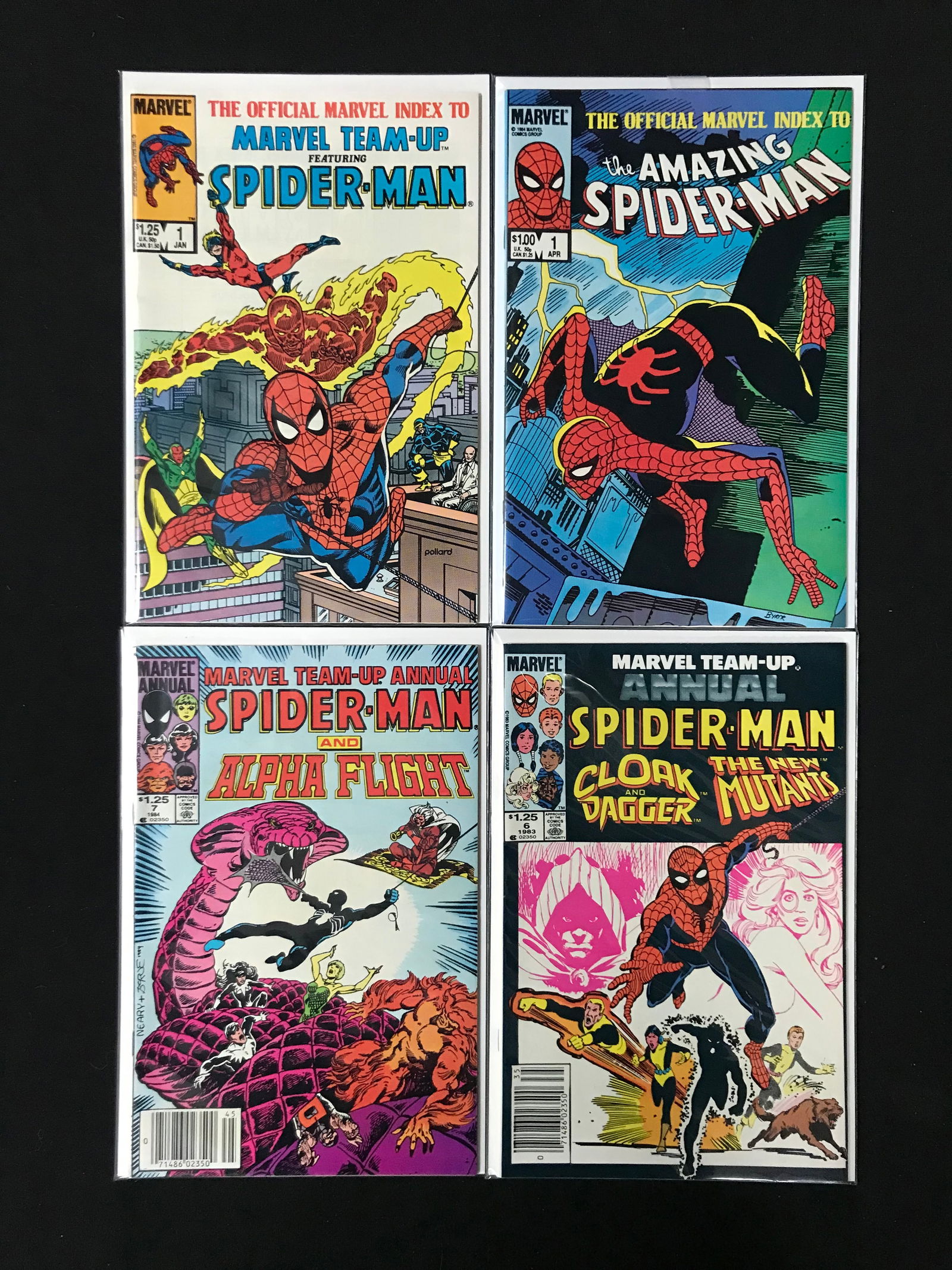 LOT OF 4 SPIDERMAN COMICS (MARVEL COMICS) (1 of 1)