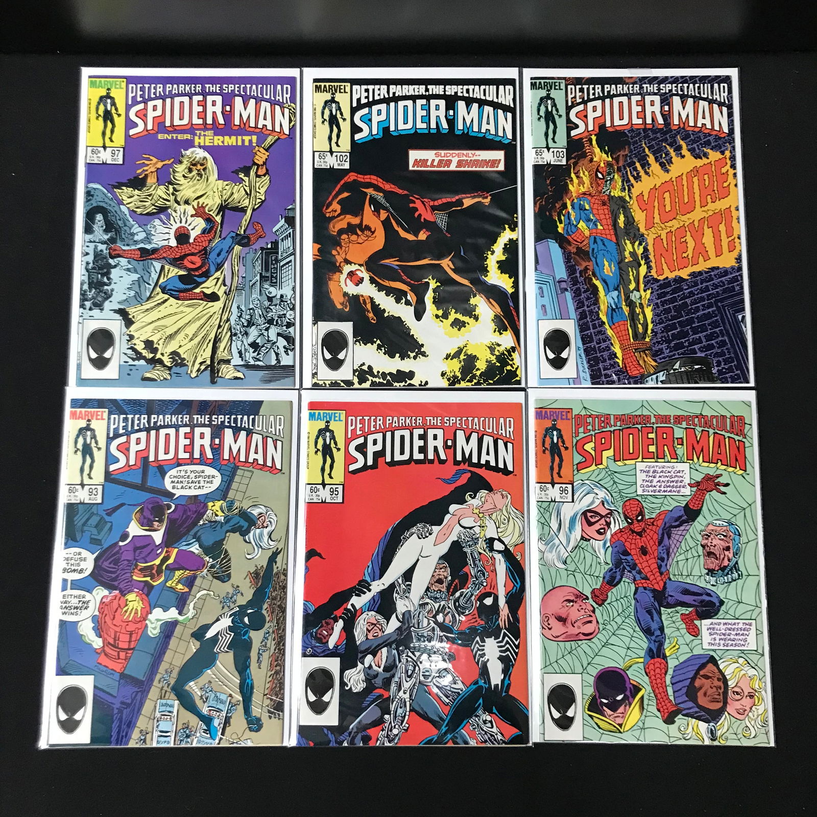 LOT OF 6 SPIDERMAN COMICS (MARVEL COMICS) (1 of 1)