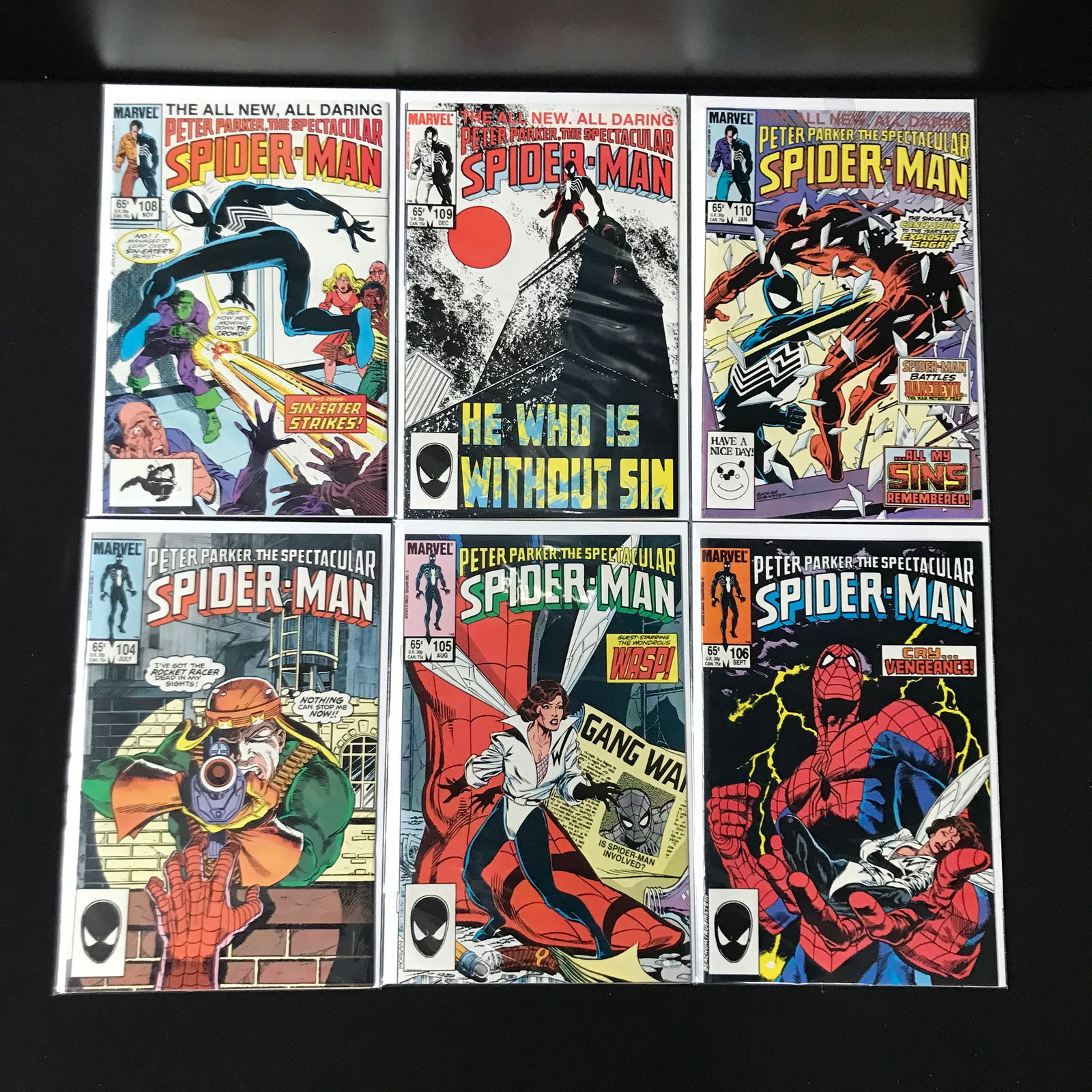 LOT OF 6 SPIDERMAN COMICS (MARVEL COMICS) (1 of 1)