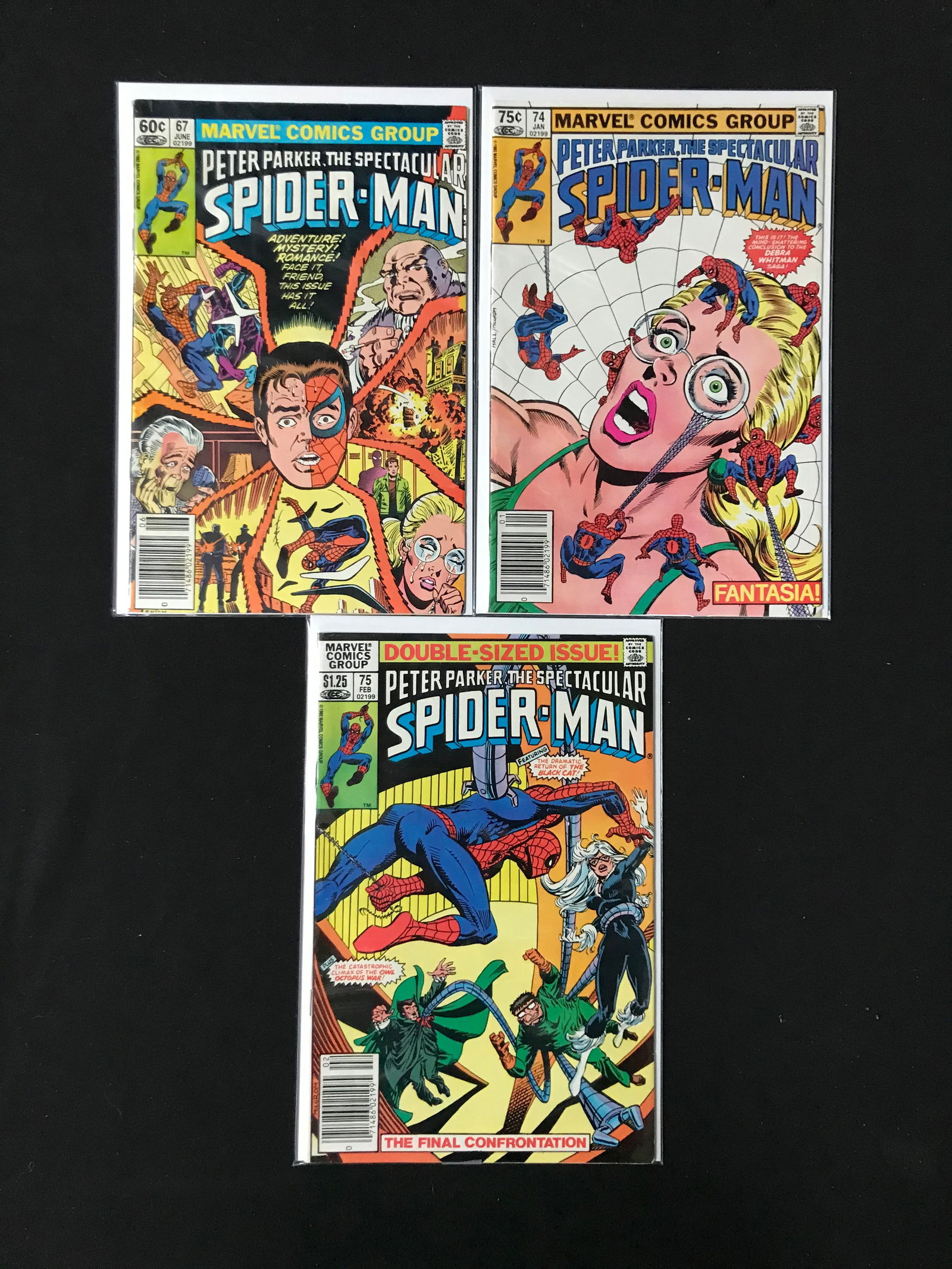 LOT OF 3 SPIDERMAN COMICS (MARVEL COMICS) (1 of 1)