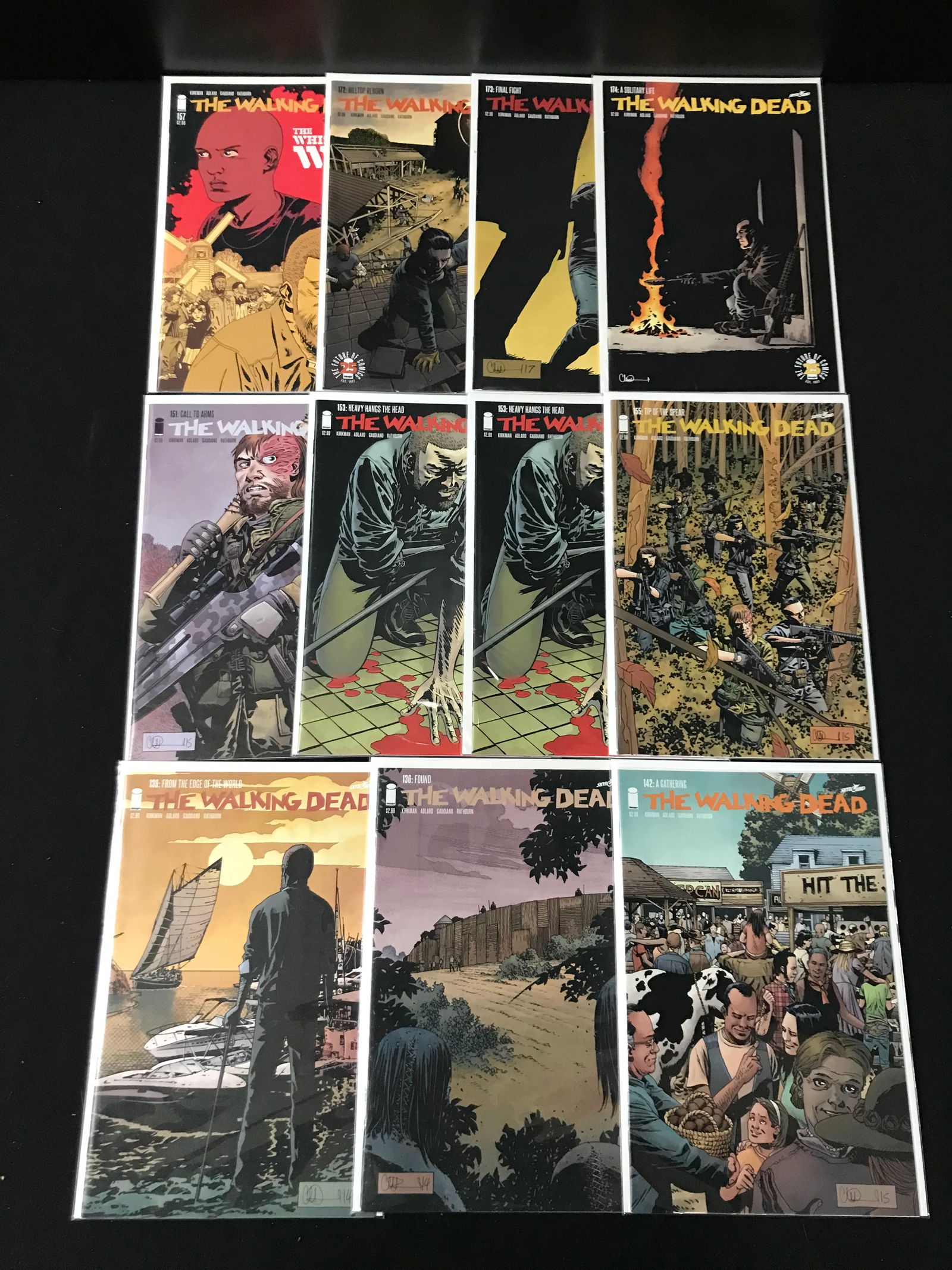 LOT OF 9 THE WALKING DEAD COMICS (IMAGE COMICS) (1 of 1)