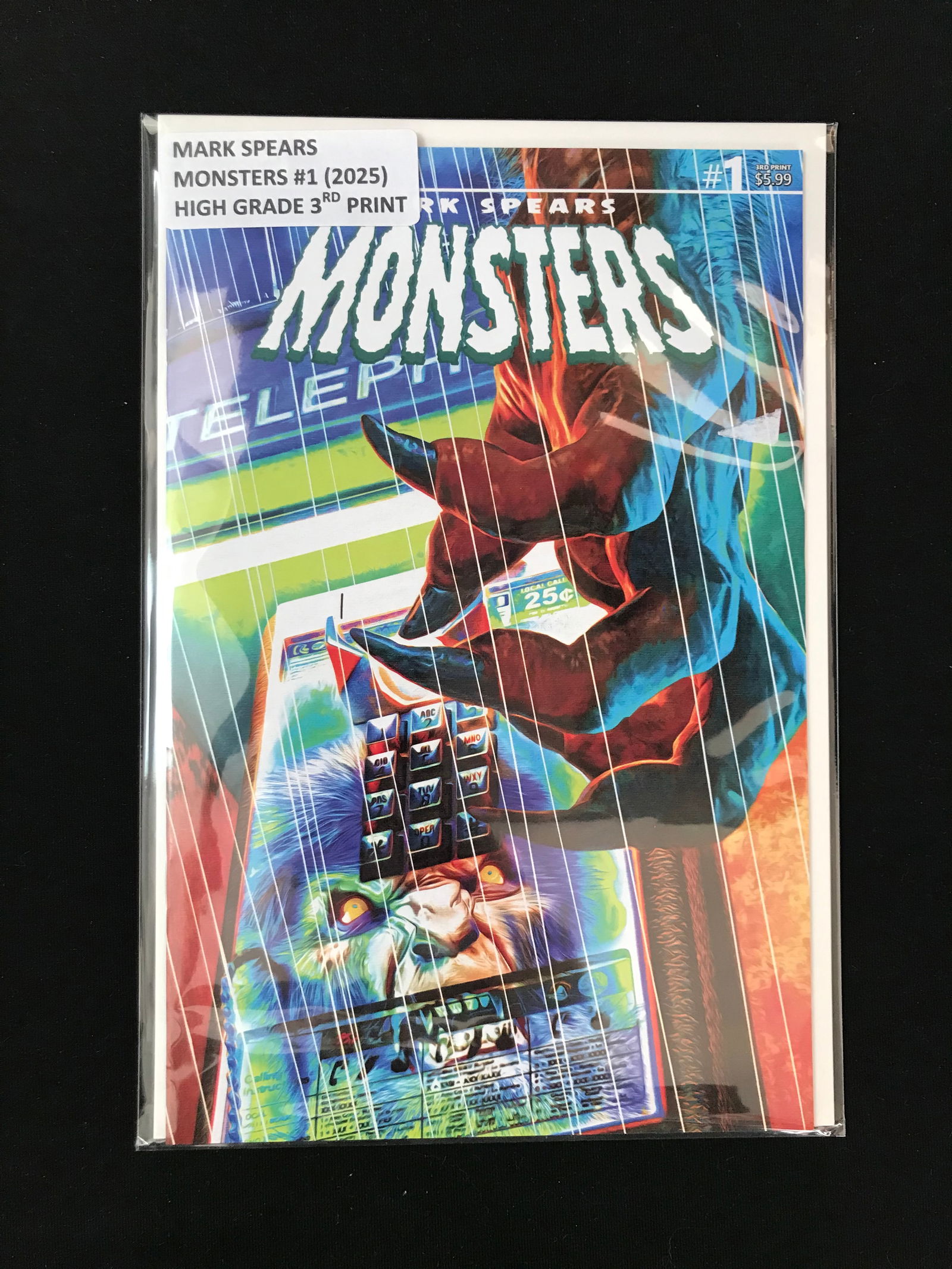 KEENSPOT COMICS NO.1 MONSTERS (3RD PRINT) (1 of 1)