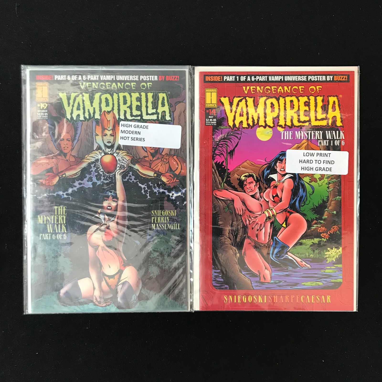 LOT OF 2 VAMPIREALL COMICS (HARRIS COMICS) (1 of 1)