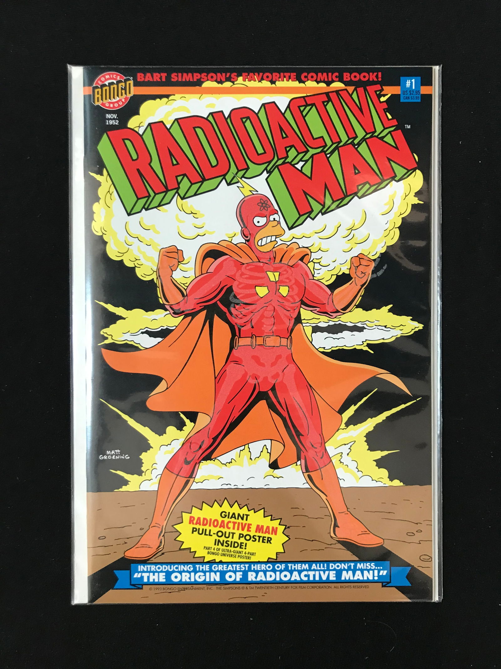 BONGO COMICS NO.1 RADIOACTIVE MAN (1 of 1)