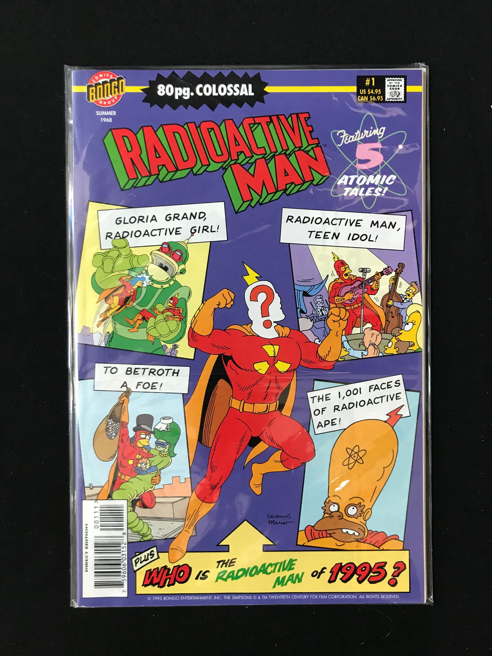 BONGO COMICS NO.1 RADIOACTIVE MAN (1 of 1)