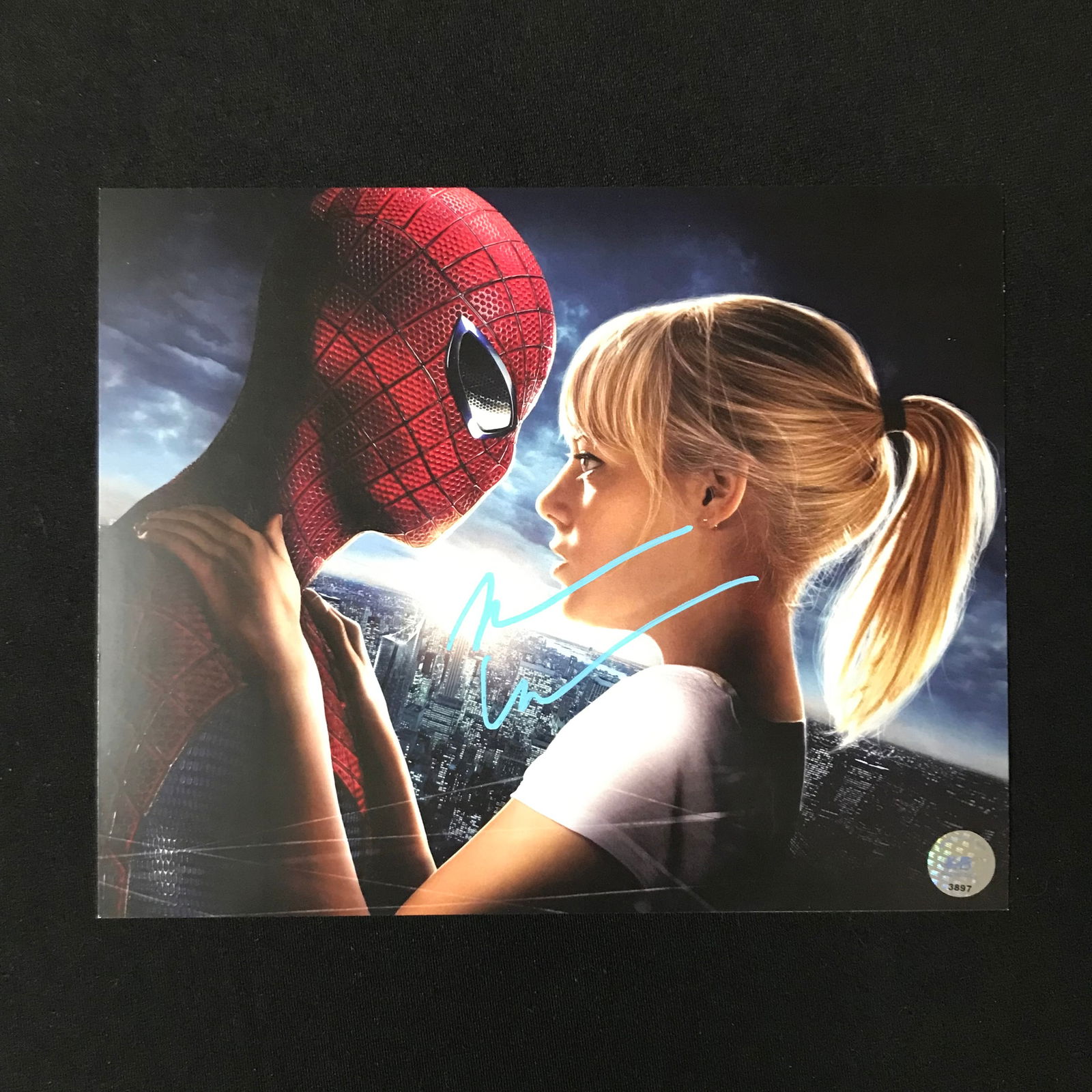 ANDREW GARFIELD SIGNED "SPIDER-MAN" 8X10 PHOTO (KB AUTHENTICS COA) (1 of 1)