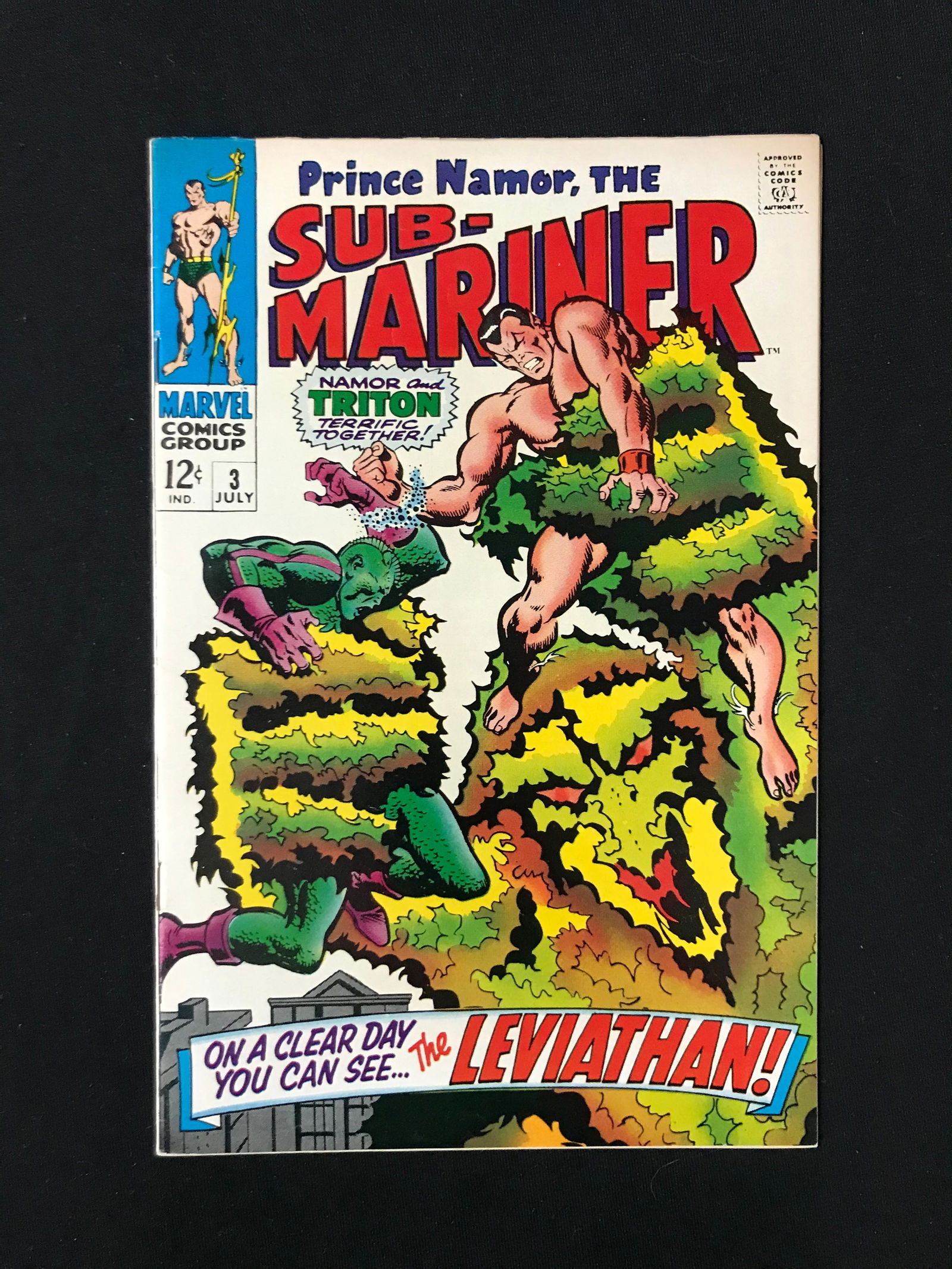 MARVEL COMICS NO.3 SUB-MARINER (1 of 2)
