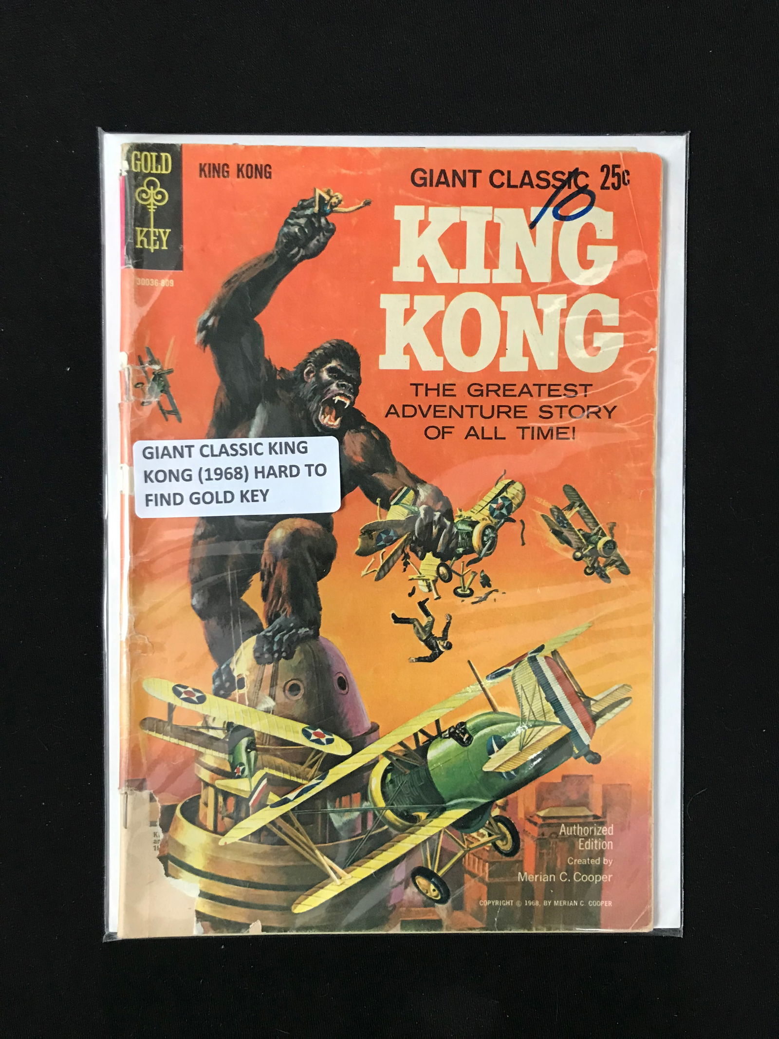 GOLD KEY COMICS NO GIANT CLASSIC KING KONG (1 of 1)