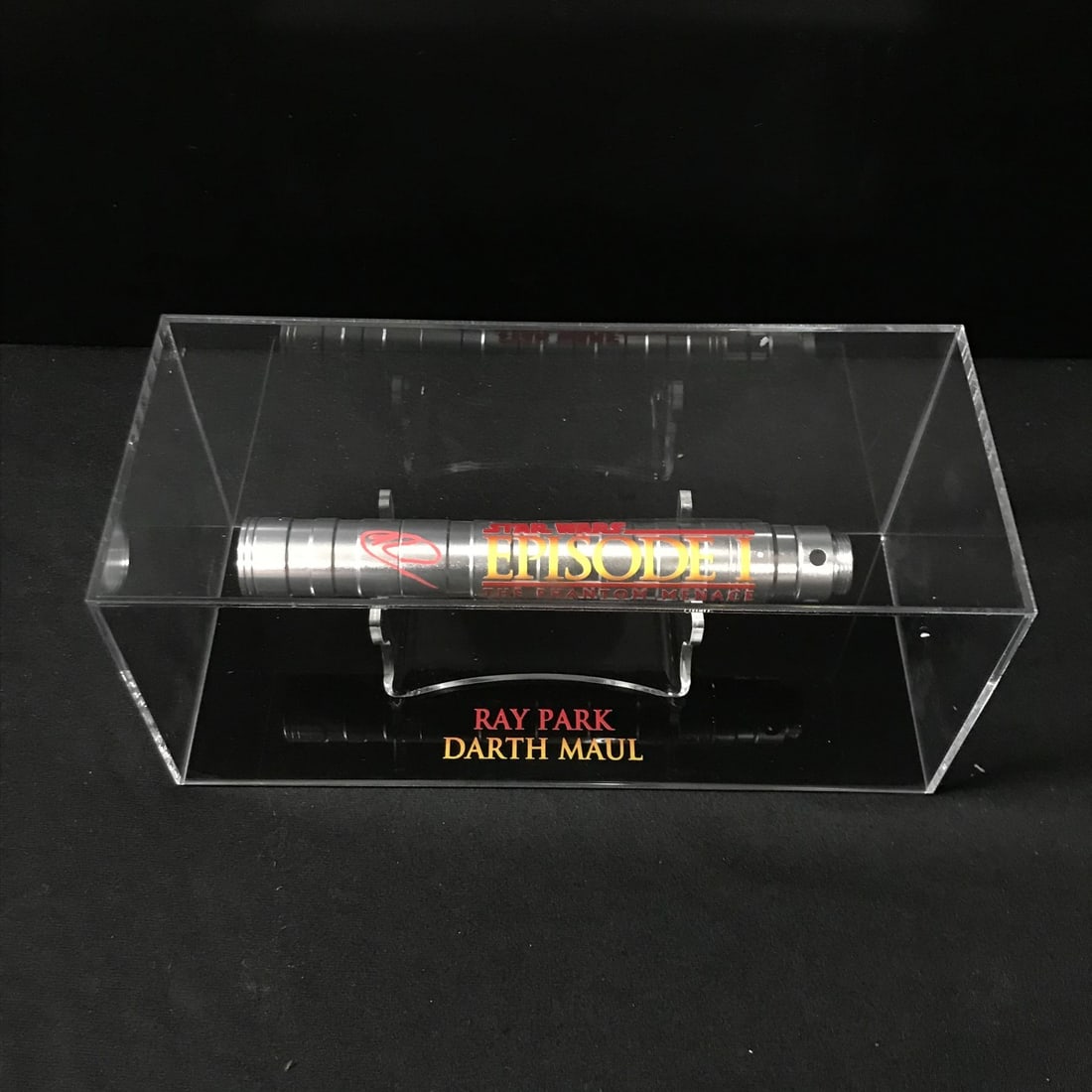 RAY PARK SIGNED LIGHTSABER IN DISPLAY BOX WWOC COA: Prices are in Canadian dollars