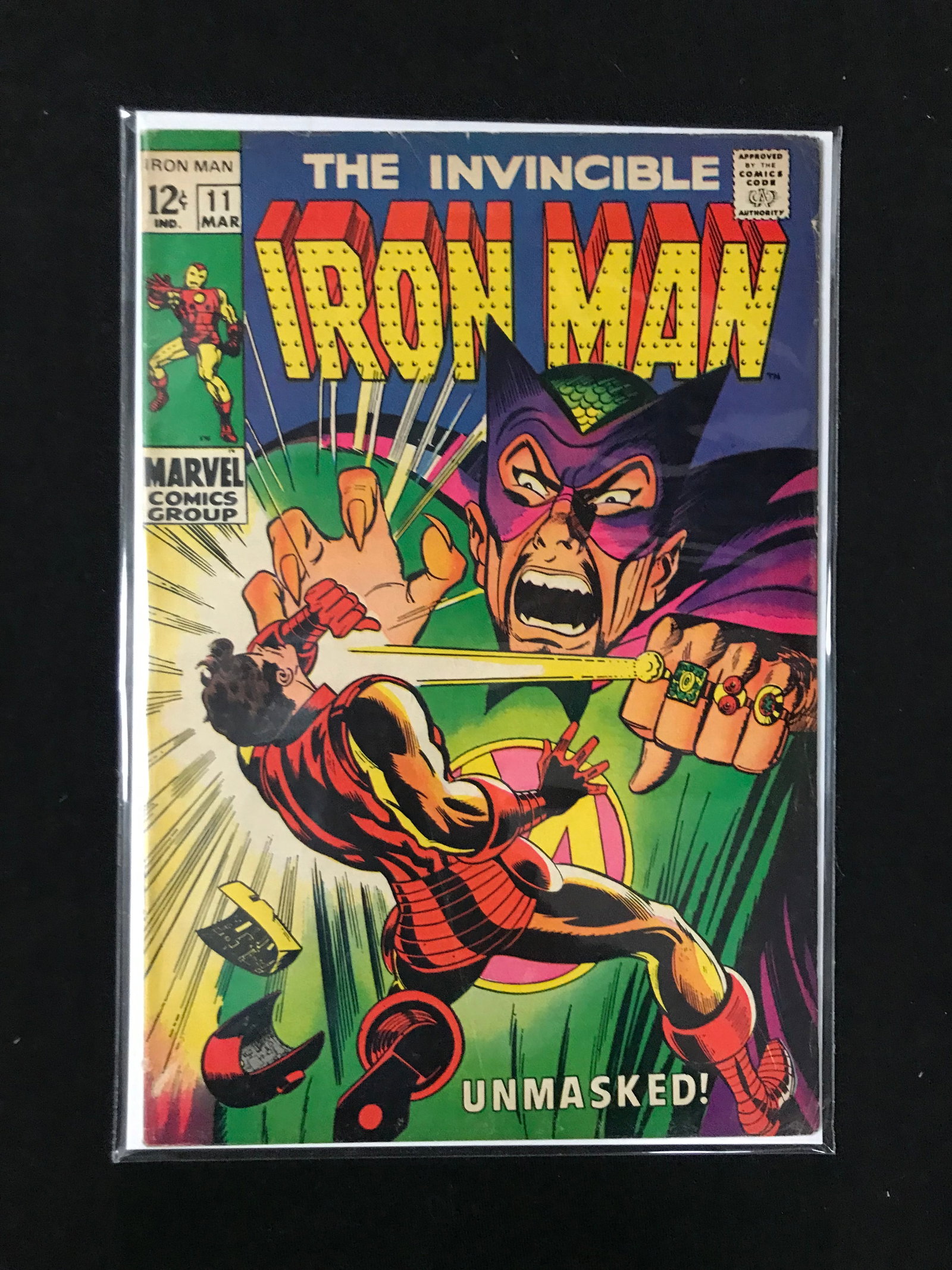 MARVEL COMICS NO.11 THE INVINCIBLE IRON MAN (1 of 1)