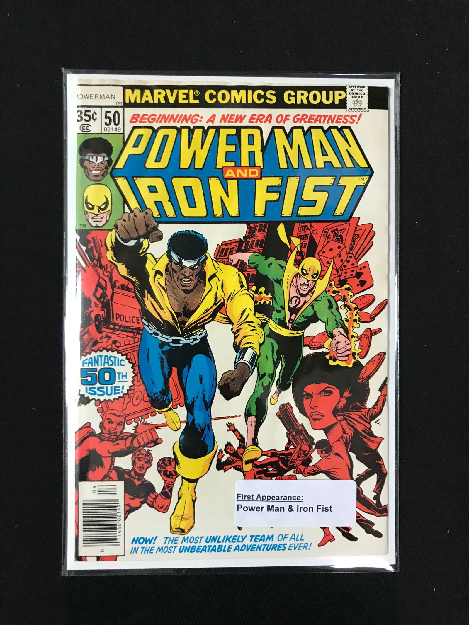 MARVEL COMICS NO.50 POWER  MAN AND IRON FIST (1 of 1)