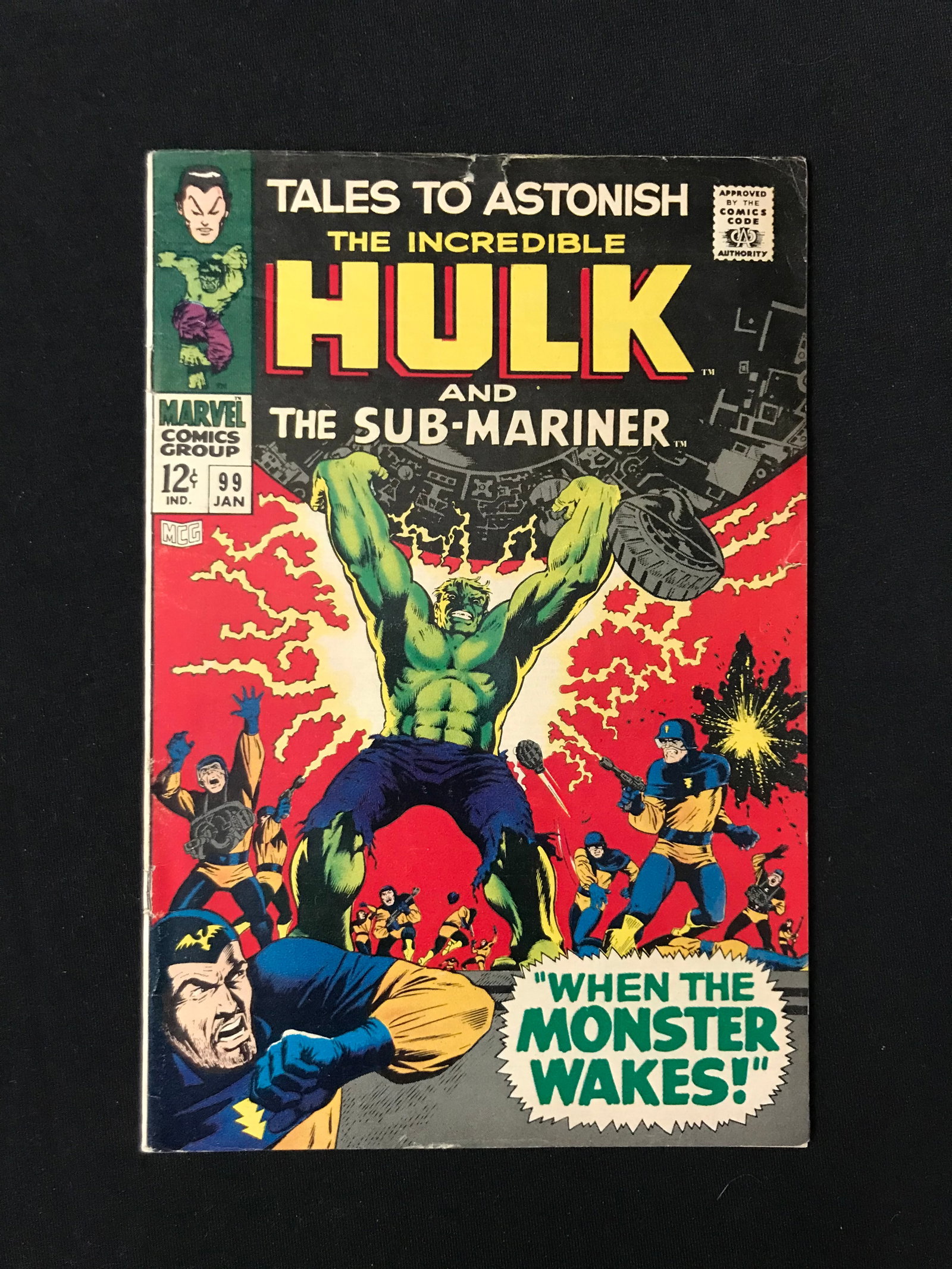 MARVEL COMICS NO.99 TALES TO ASTONISH HULK AND THE SUB-MARINER: Prices are in Canadian dollars