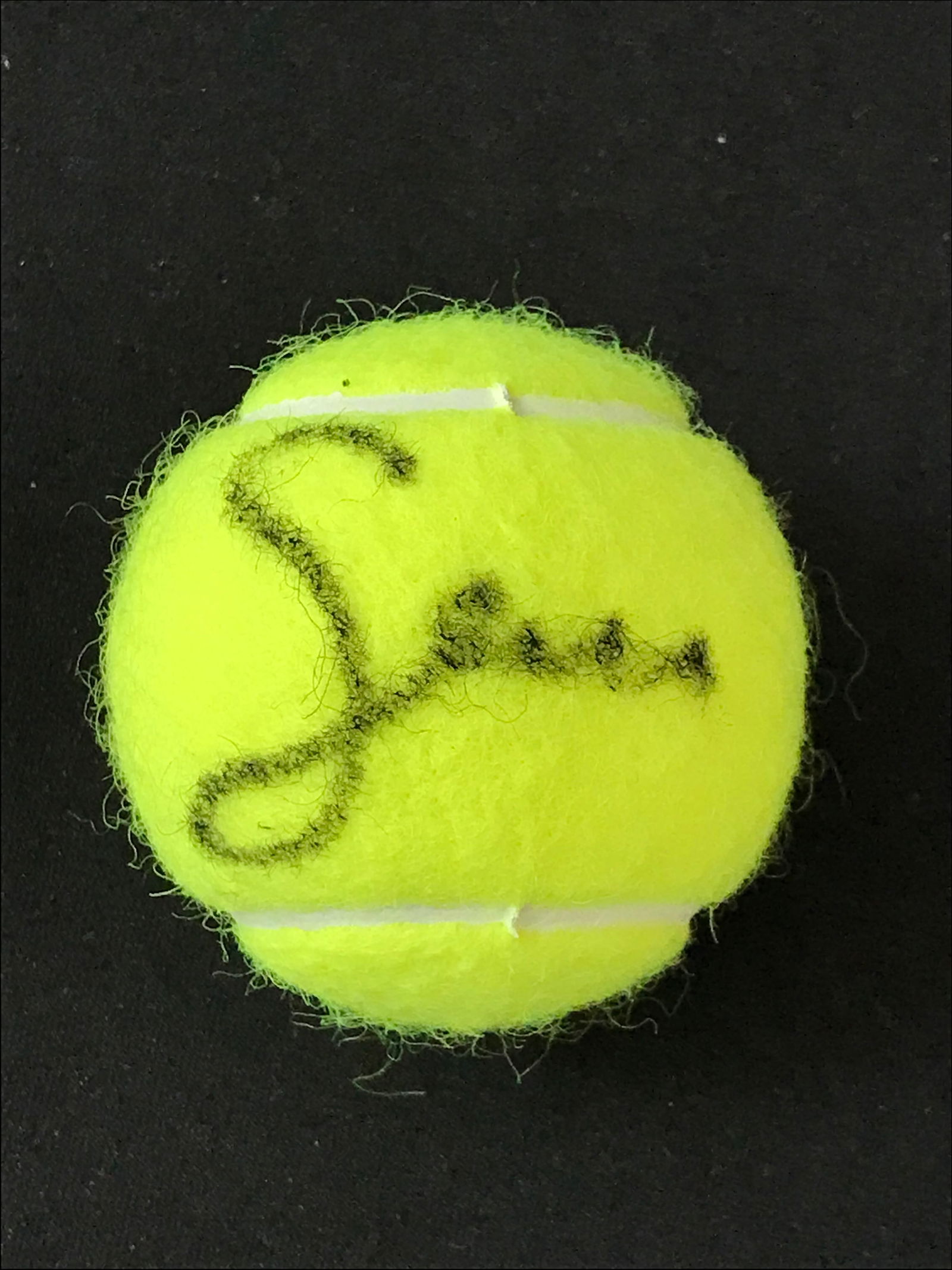 SERENA WILLIAMS SIGNED TENNIS BALL (WORLD AUTOS COA) (1 of 1)