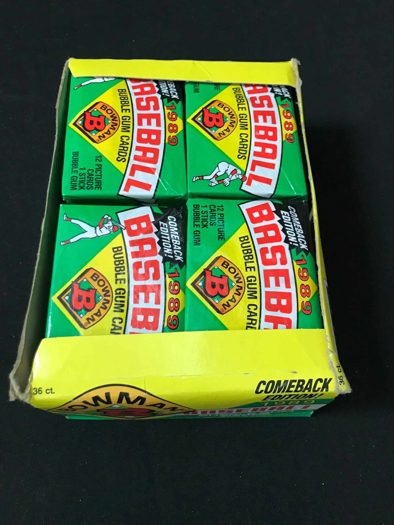 UNOPENED 1989 BOWMAN BASEBALL GUM CARDS BOX SET (1 of 1)