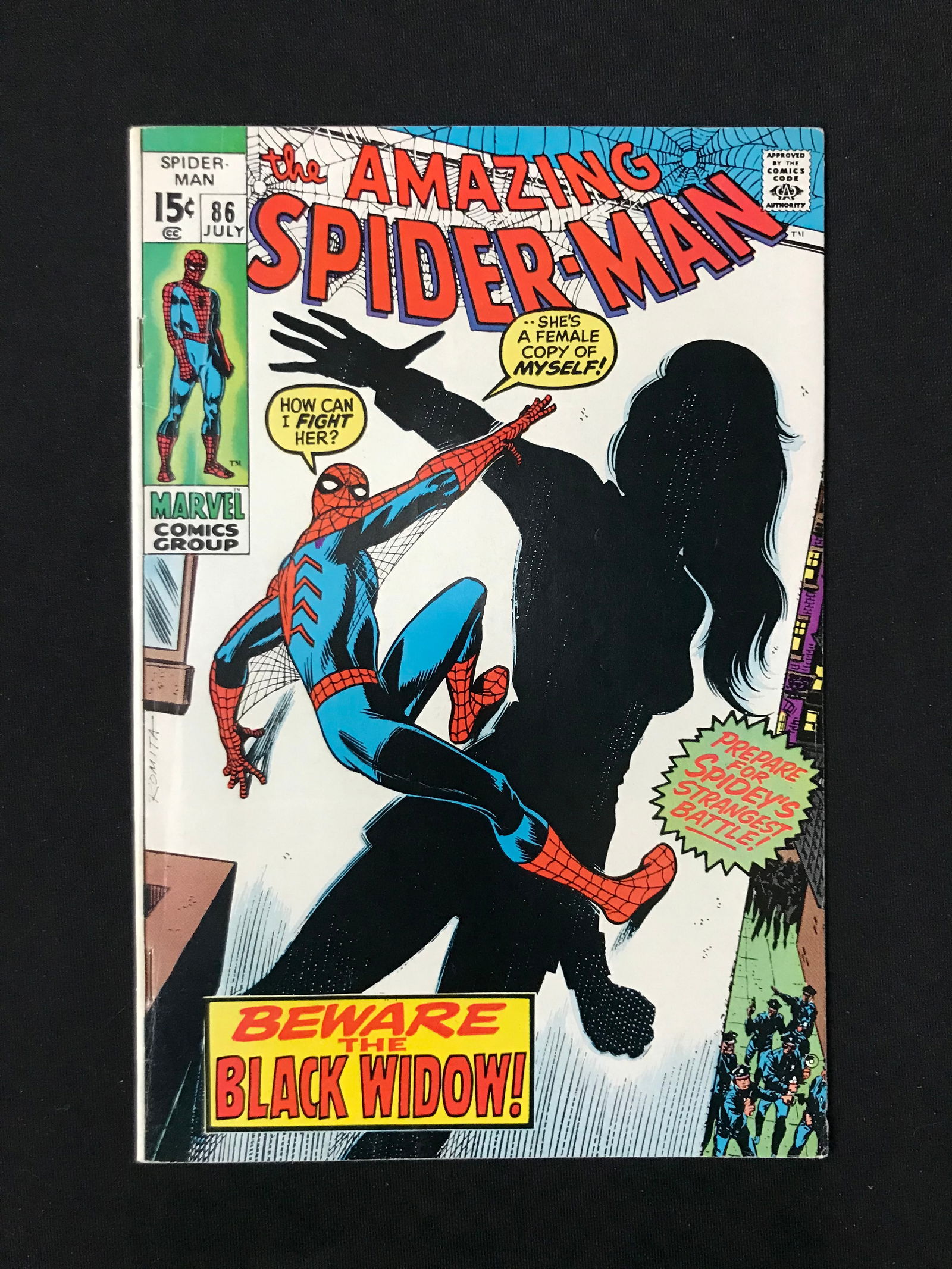 MARVEL COMICS NO.86 THE AMAZING SPIDERMAN (1 of 2)