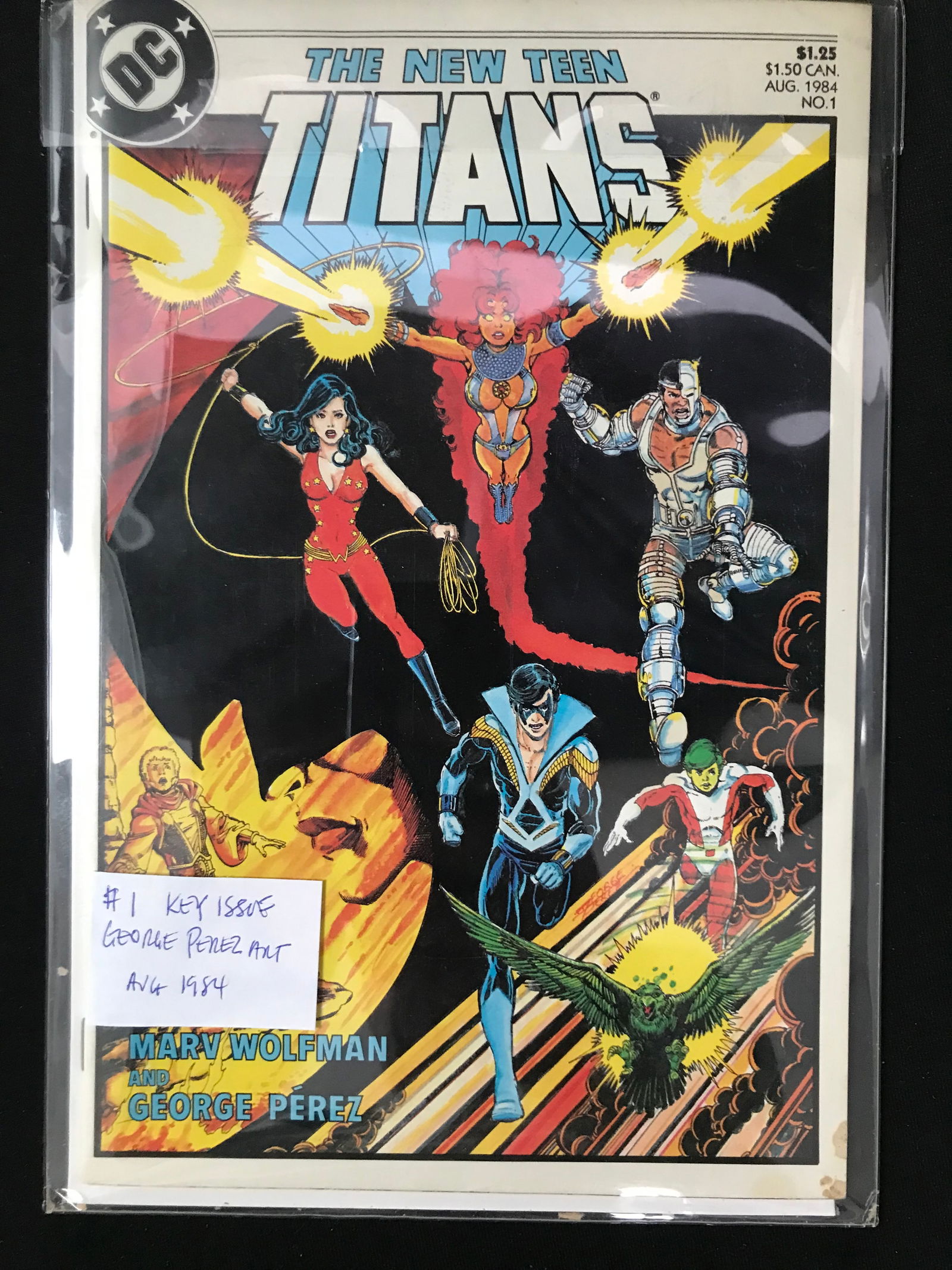 DC COMICS NO.1 THE NEW TEEN TITANS (1 of 1)