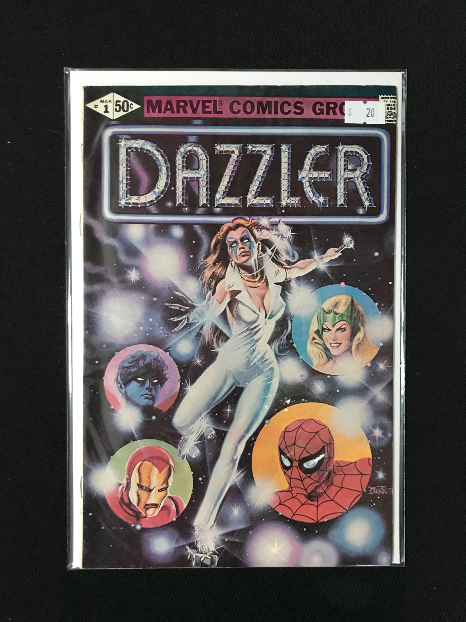 MARVEL COMICS NO.1 DAZZLER (1 of 1)