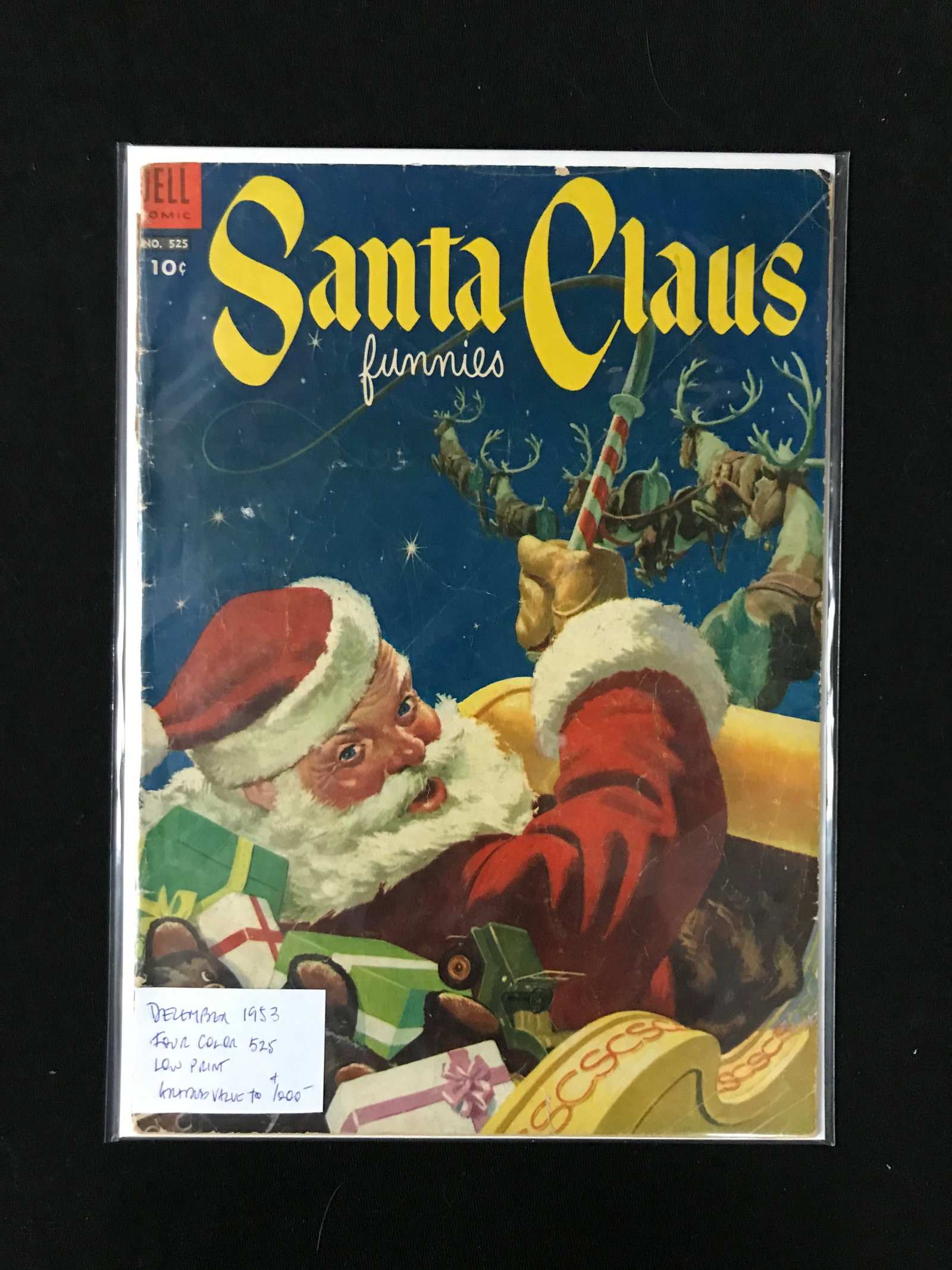 DELL COMICS NO.525 SANTA CLAUS FUNNIES: Prices are in Canadian dollars
