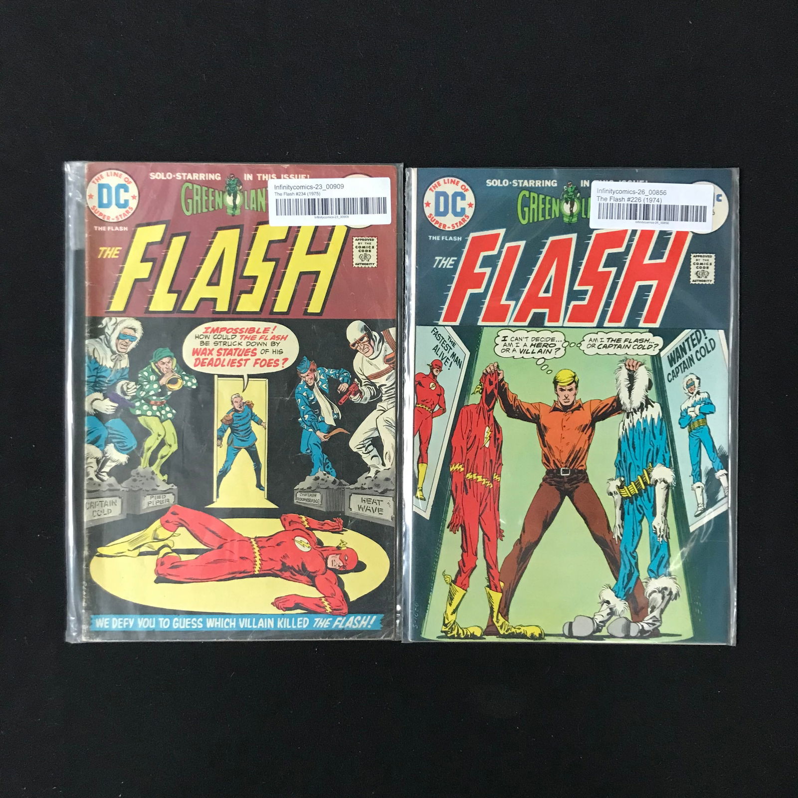 LOT OF 2 THE FLASH COMICS (DC COMICS) (1 of 1)
