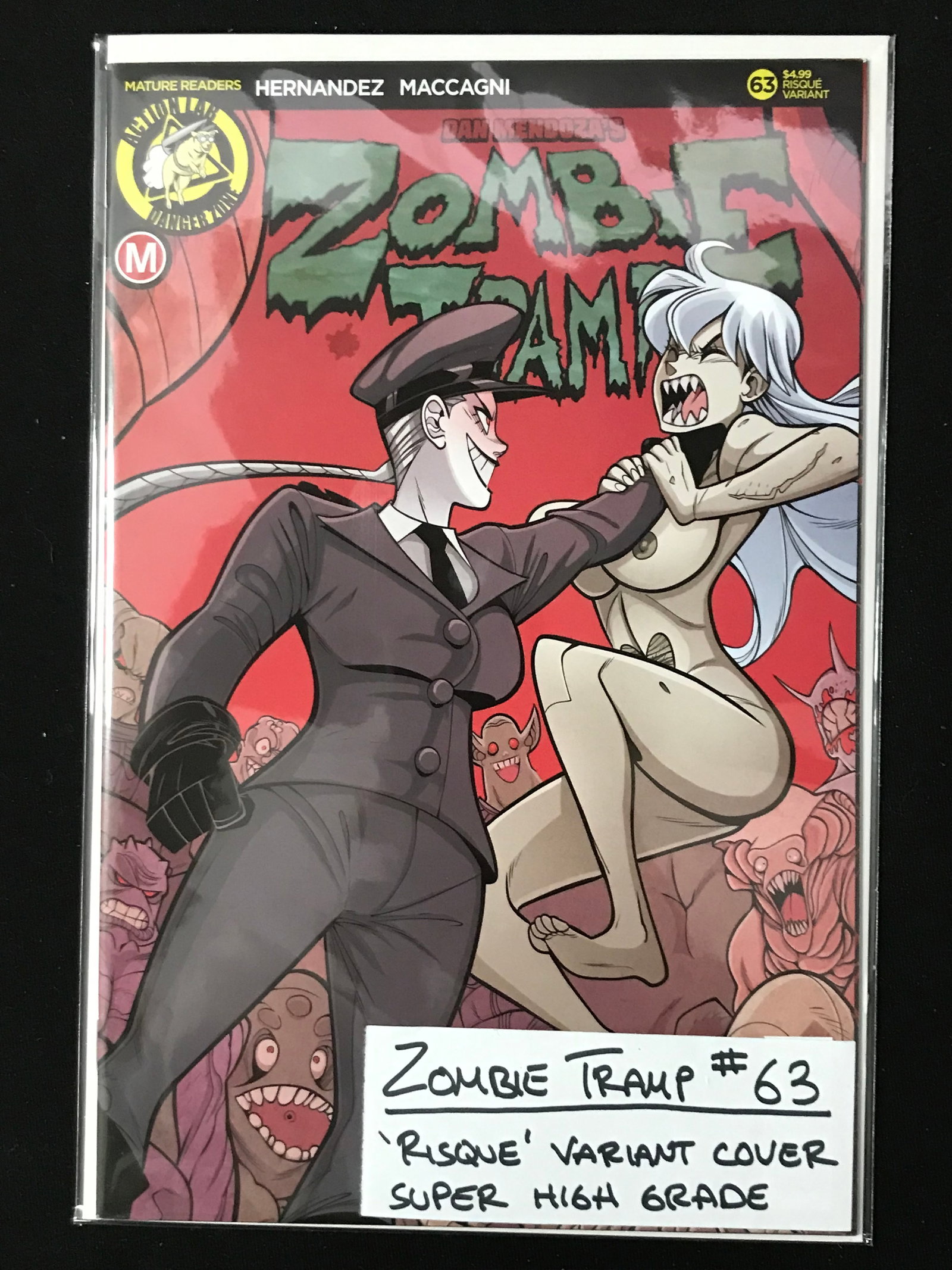 ACTION COMICS NO.63 ZOMBIE TRAMP (RISQUE VARIANT COVER) (1 of 1)