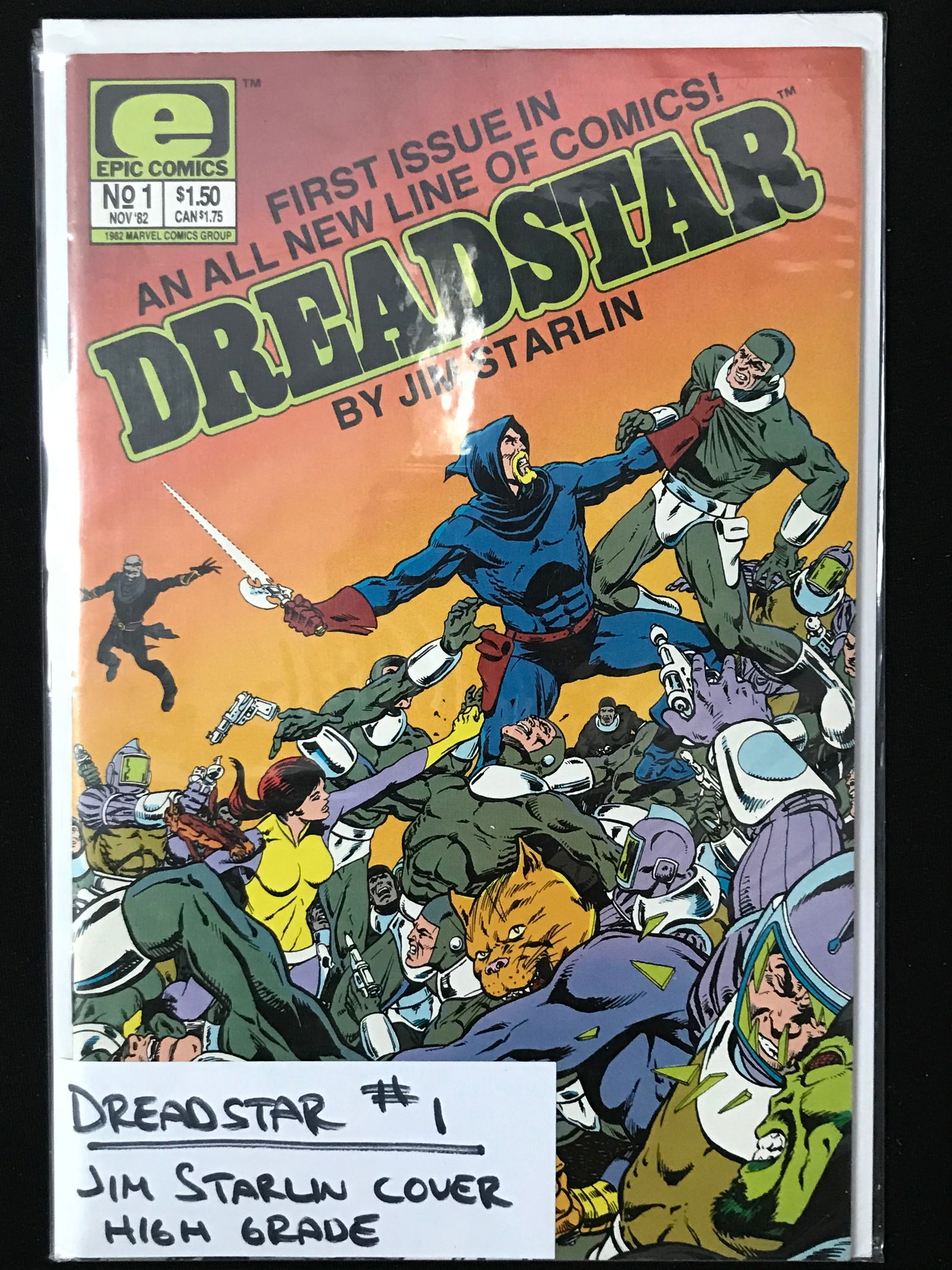 EPIC COMICS NO.1 DREADSTAR (1 of 1)