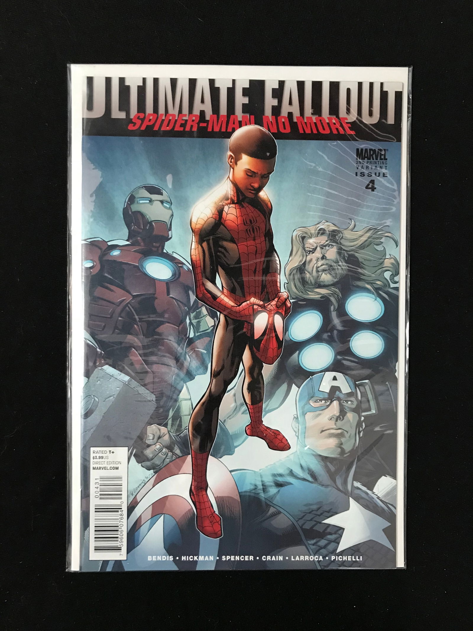 MARVEL COMICS NO.4 SPIDERMAN NO MORE ULTIMATE FALLOUT (1 of 1)