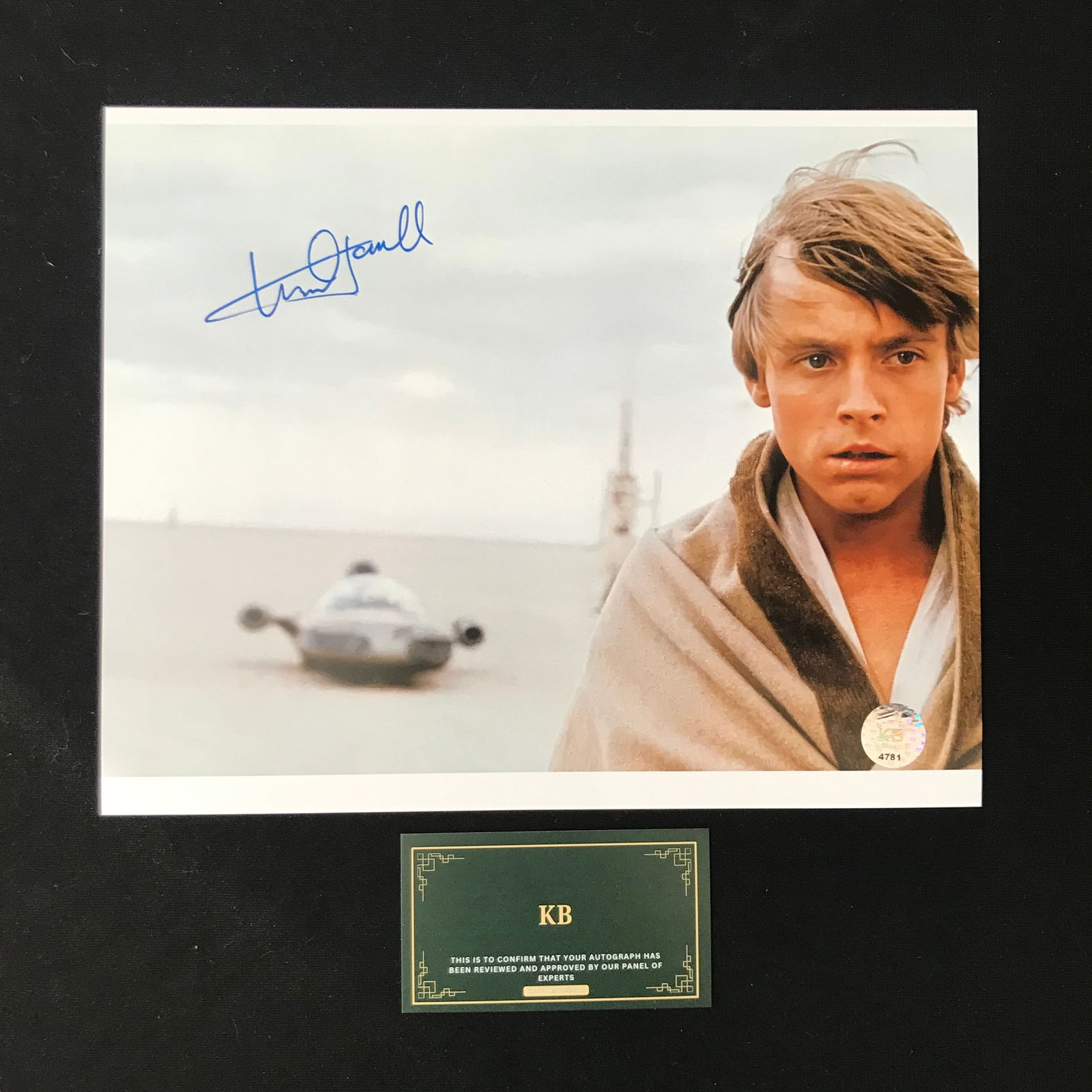 MARK HAMILL SIGNED STAR WARS "LUKE SKYWALKER" 8X10 PHOTO (KB AUTHENTICS COA) (1 of 1)