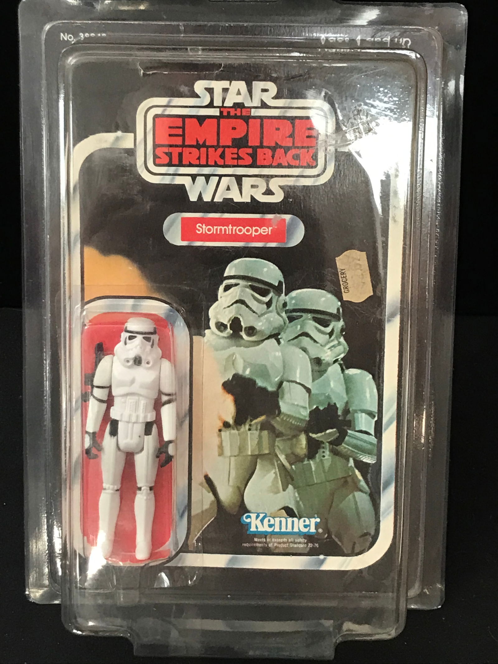 MINT ON CARD KENNER STAR WARS STORMTROOPER ACTION FIGURE (1 of 2)