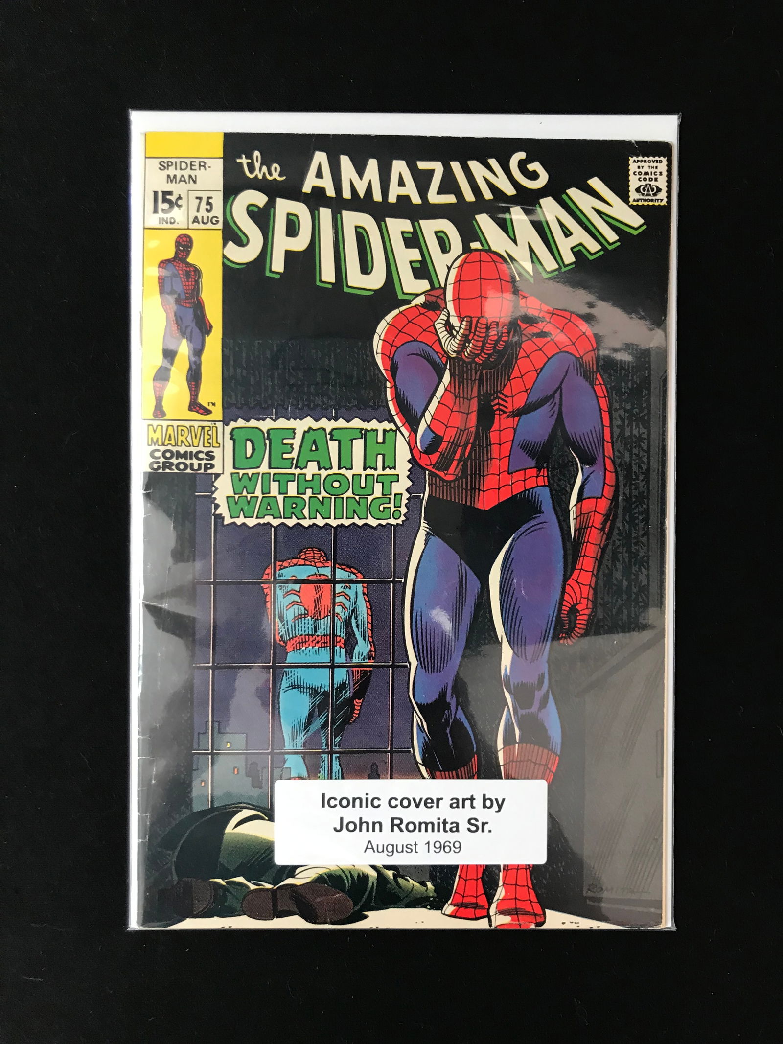 MARVEL COMICS NO.75 THE AMAZING SPIDERMAN (1 of 1)