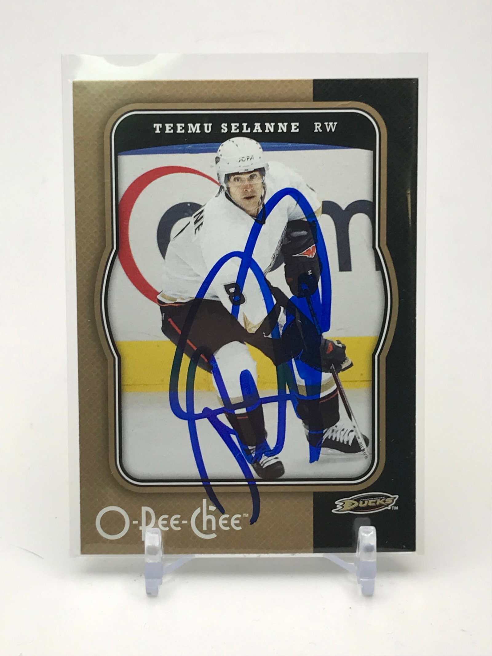 2007 TEEMU SALANE SIGNED O-PEE-CHEE CARD NO. 3: Prices are in Canadian dollars